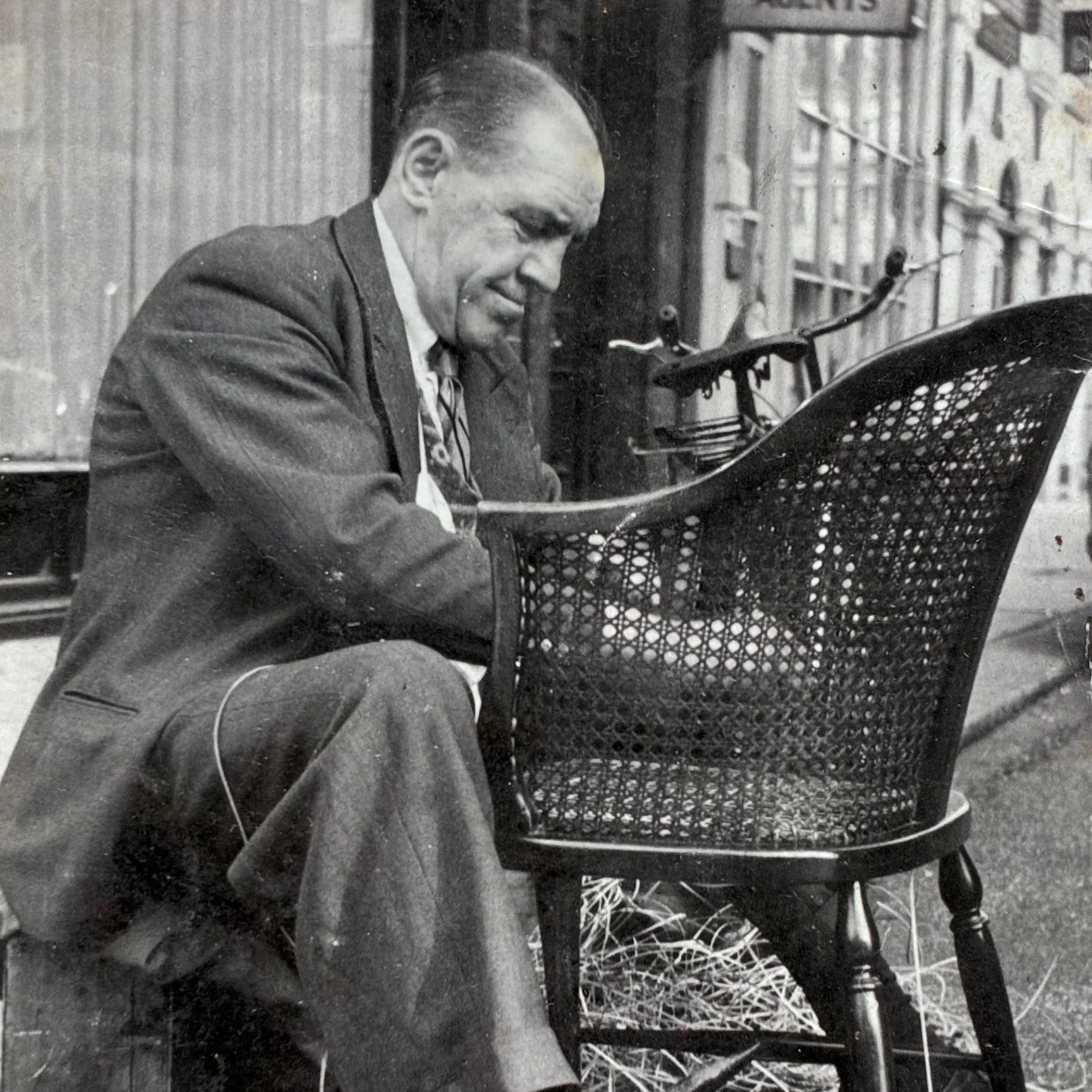 Chair caner Michael South