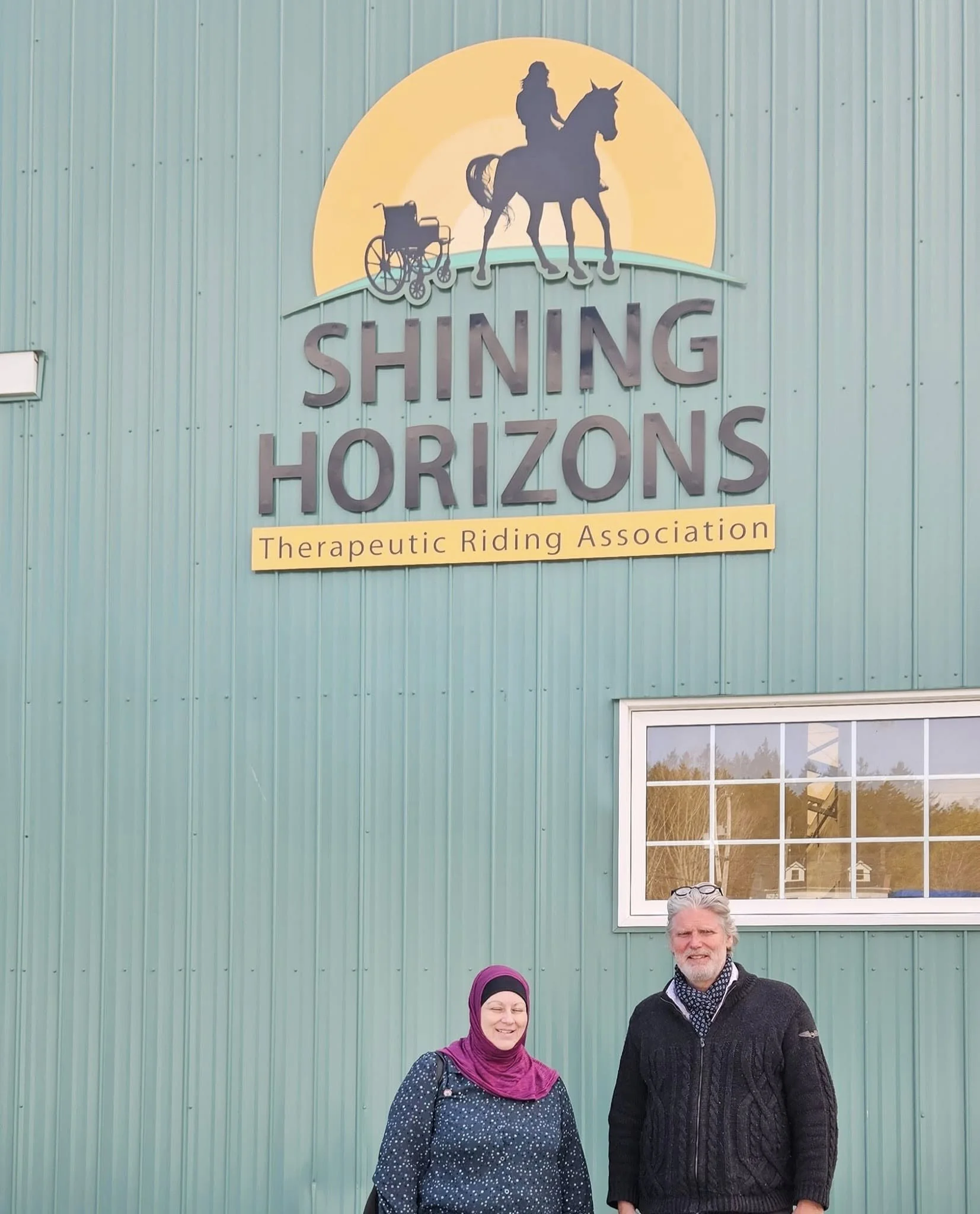 Paula visiting Shining Horizons in Red Head and learning about the amazing programs that they offer. 