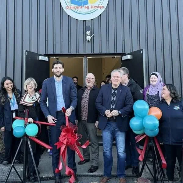 Grand Opening for Daycare by Design.