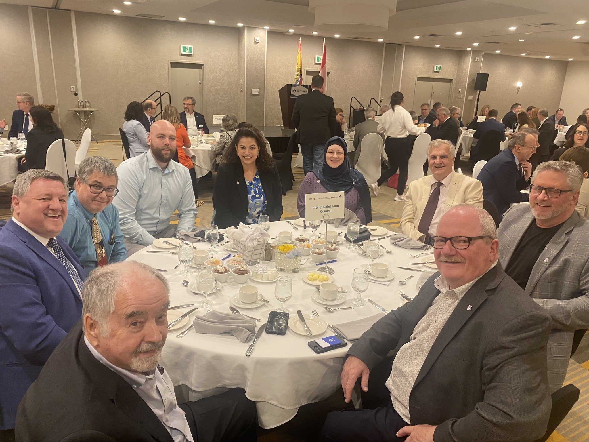 State of the City with the Chamber of Commerce. 