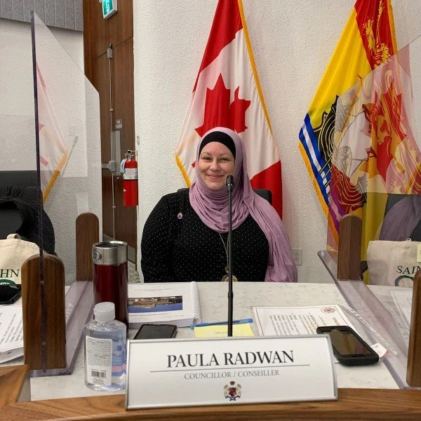 Paula Radwan-very proud to be the Ward 4 Councillor for the City of Saint John. 