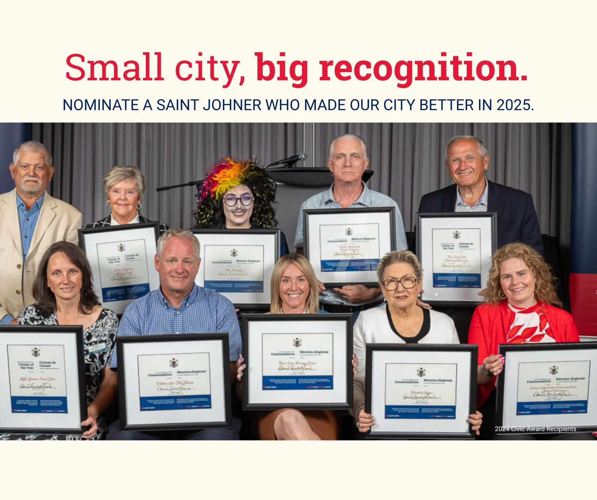 Paula was very happy to support the citizen of the year and council commendations. Paula nominated the Exhibition Park Association this year!
