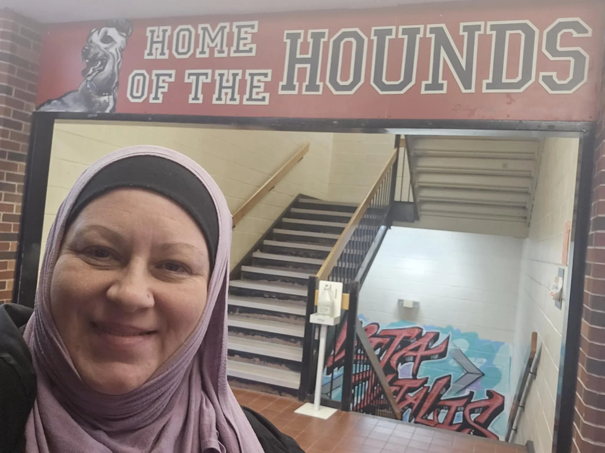 A Saint John High School event that Paula was invited to. She is a proud Saint John High Alumni.