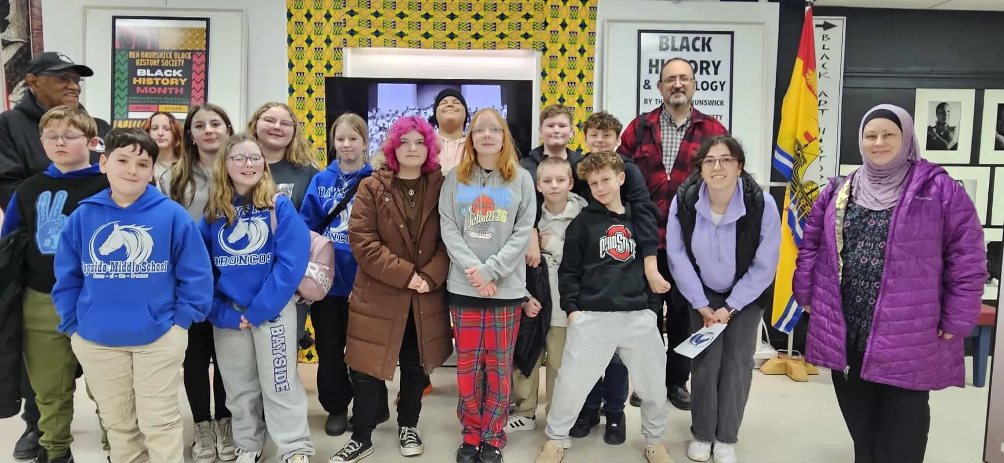Paula was the first politician to go on a bus ride with the Black Heritage Society and students from Bayside to learn about Black Heritage in Saint John. Thank you for the invitation.