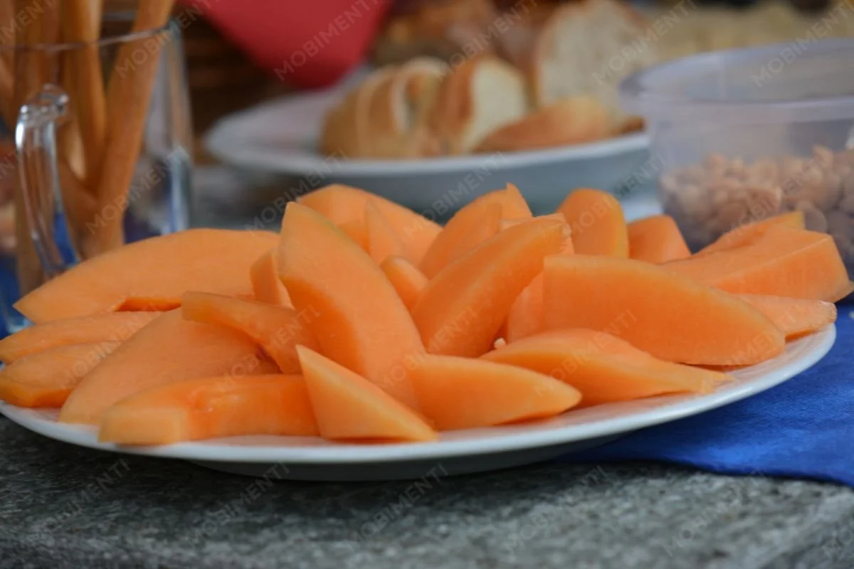 Frische Zuckermelone – Food-Fotografie