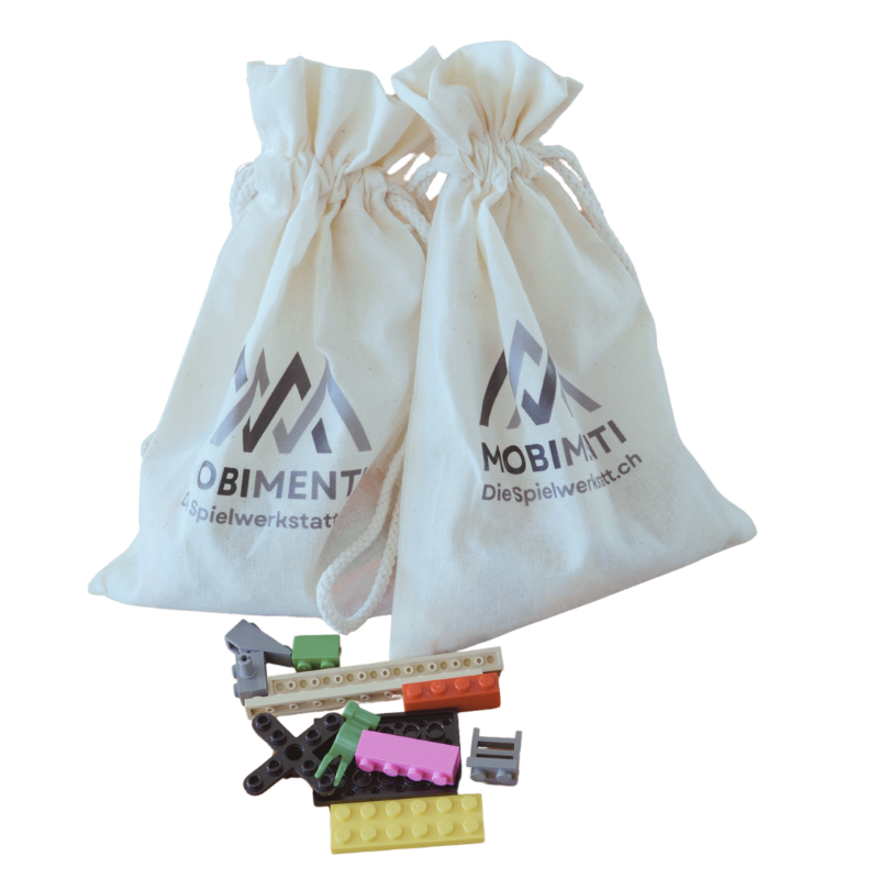 Exploration Bags für Skills Building, kurze Workshop‑Sequenzen und kleinere Teams im LEGO® SERIOUS PLAY®‑Kontext.