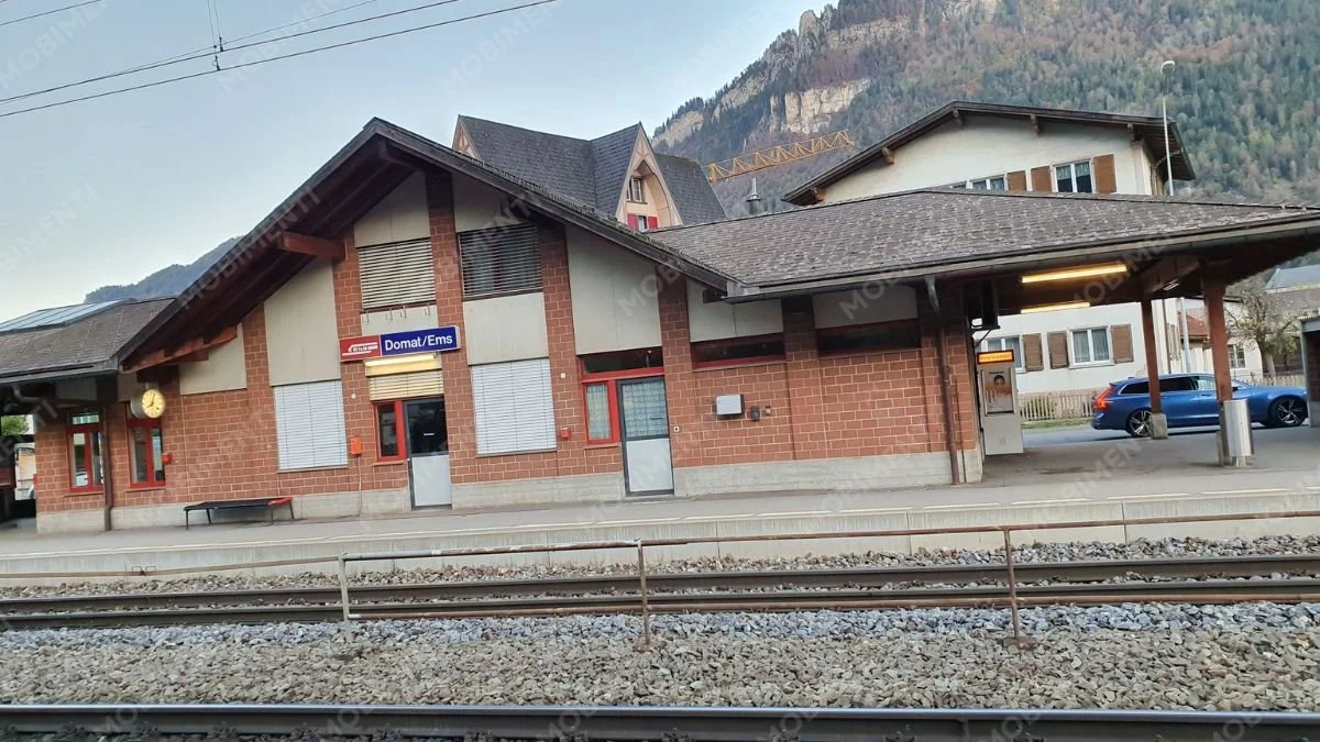 Alter Bahnhof Domat/Ems – Rhätische Bahn