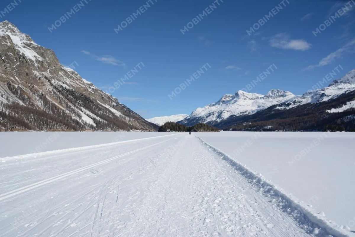 Lej da Segl – Winterpanorama im Engadin