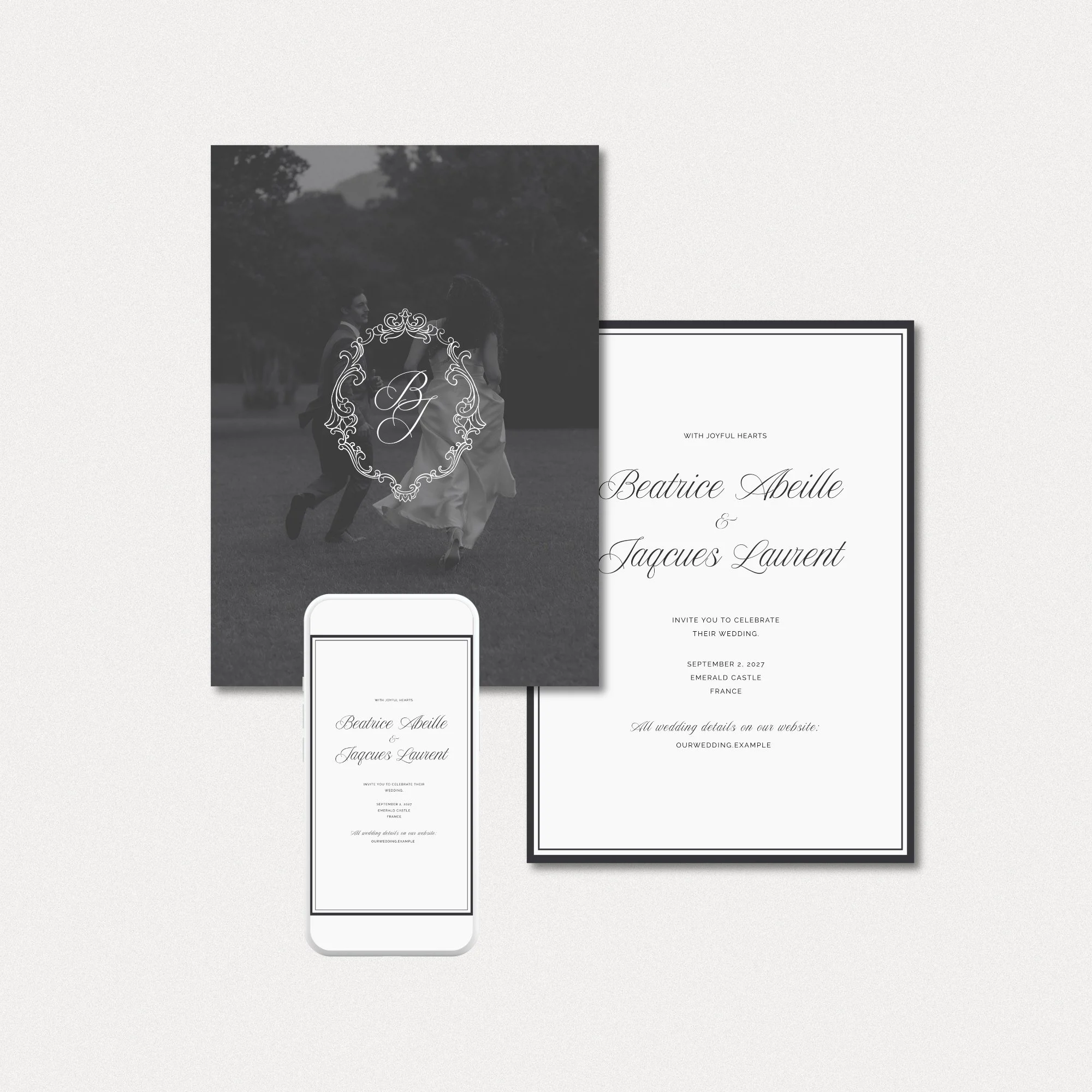 Wedding Invitation Template No. 06