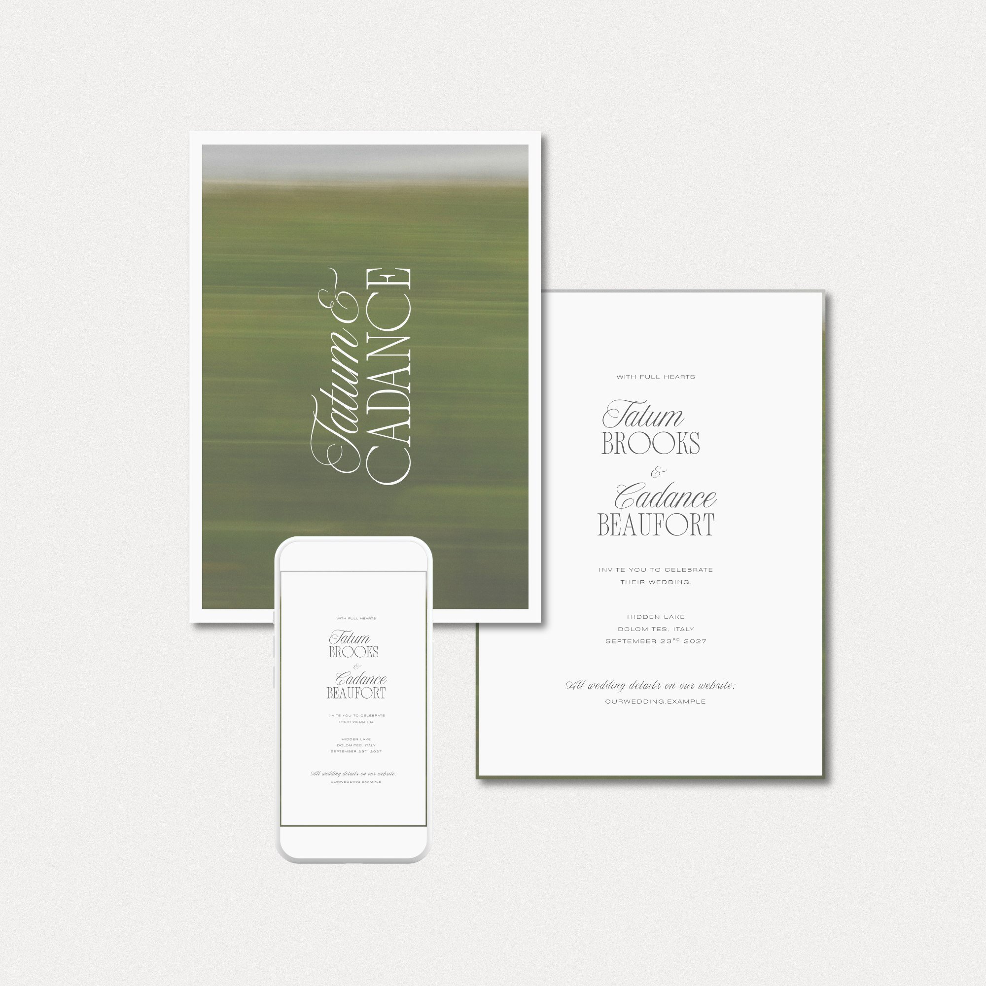 Wedding Invitation Template No. 04