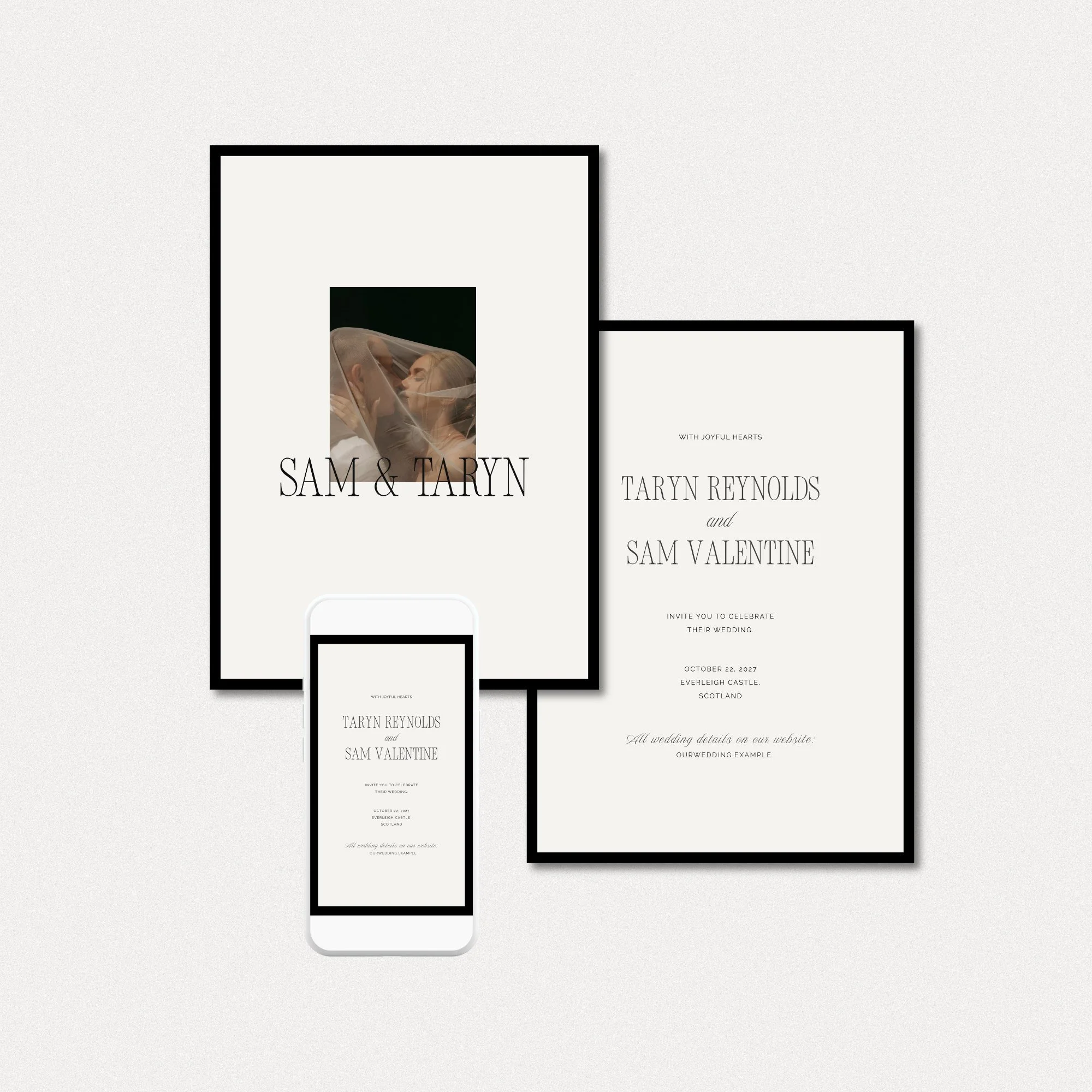 Wedding Invitation Template No. 02
