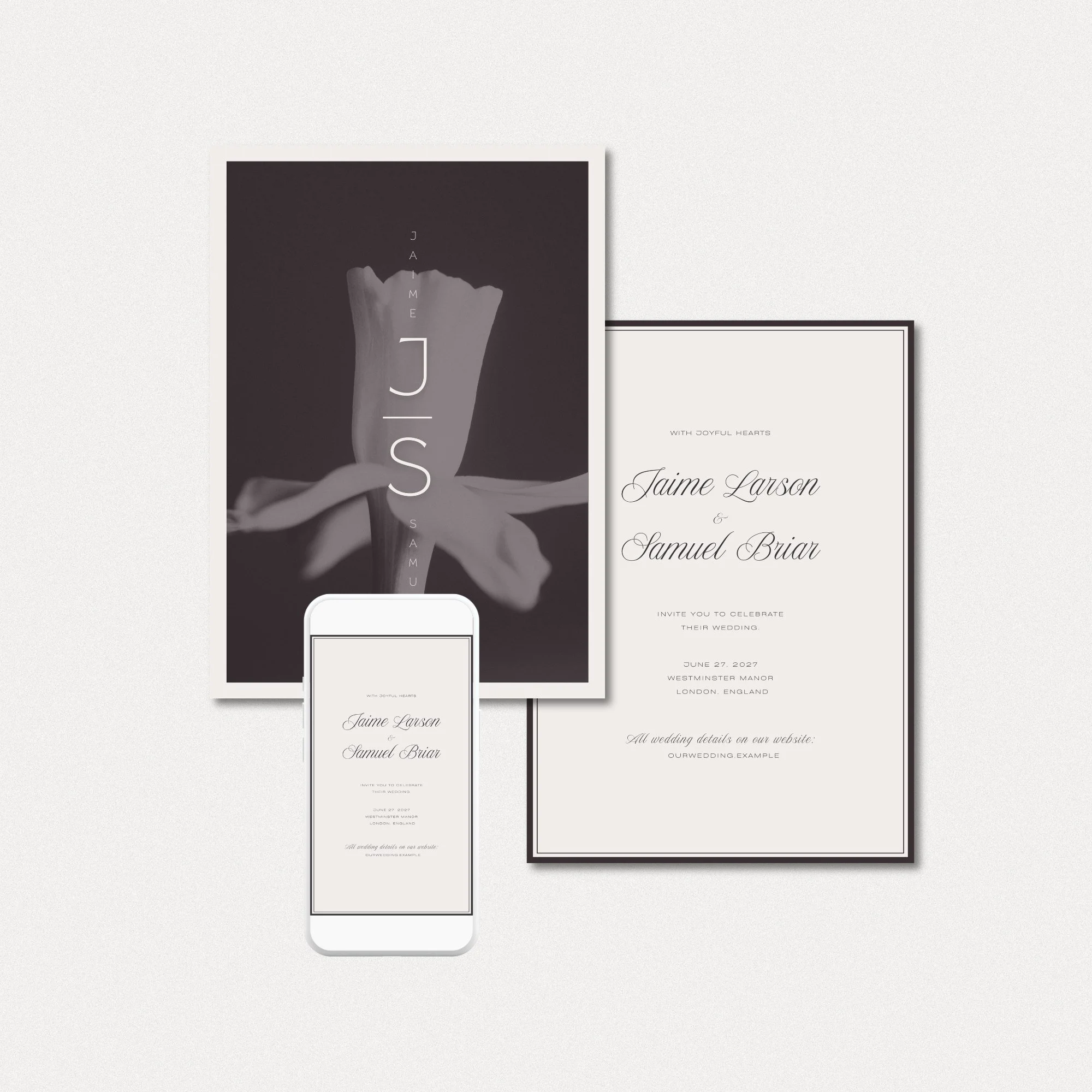 Wedding Invitation Template No. 01