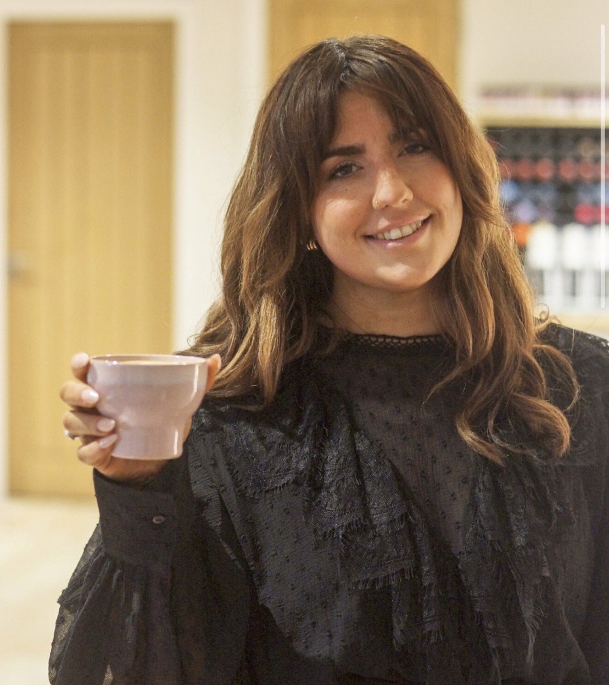 Tasha salon assistant at Hair Loft Cornwall assisting the hair styling team