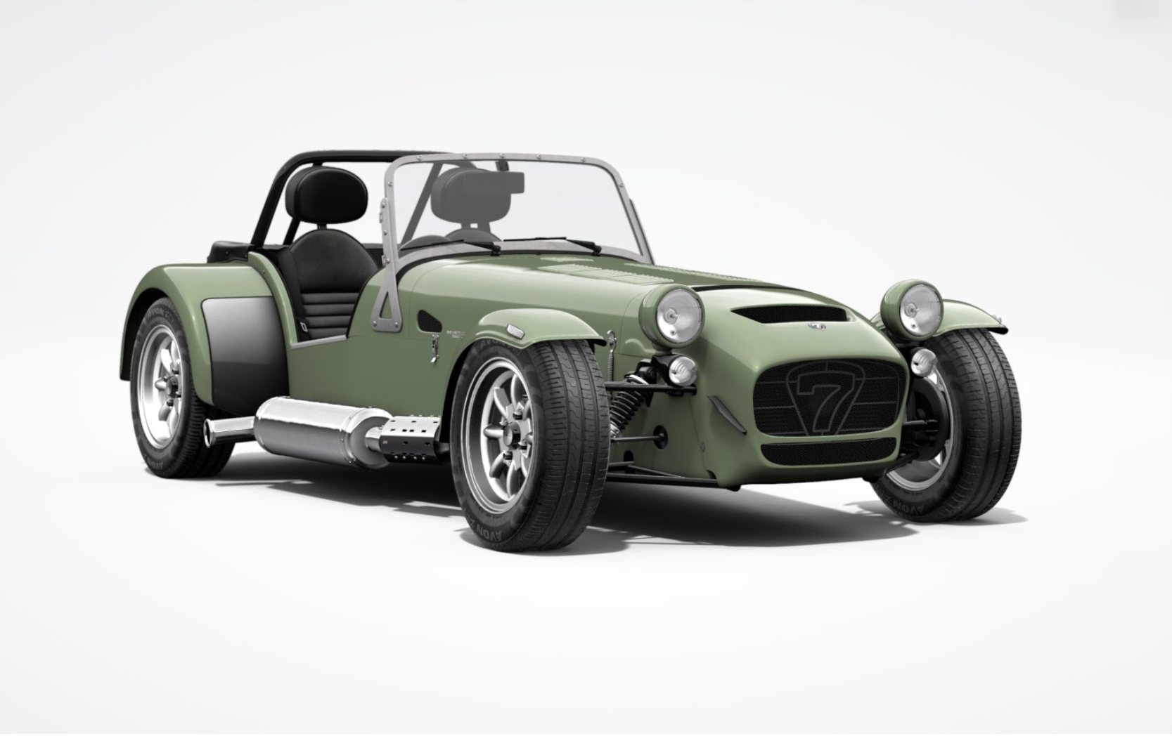 Caterham Cars configurator 3d assets