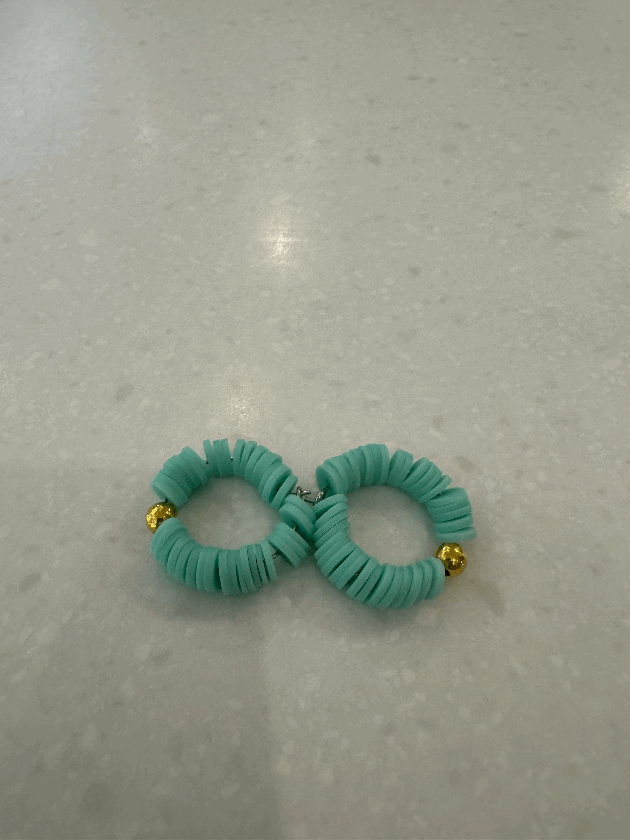 beach blues earrings