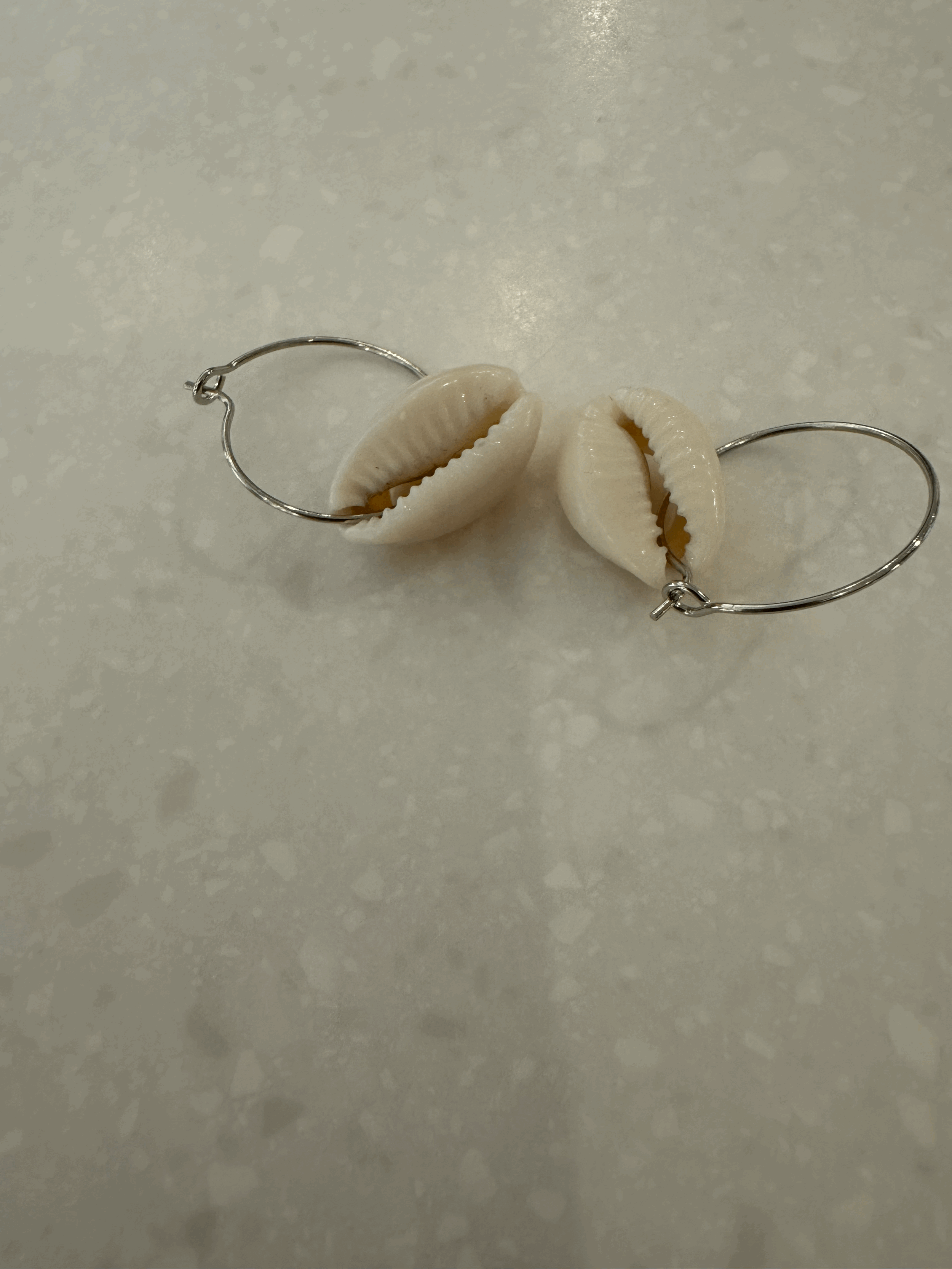 beach shimmer earrings