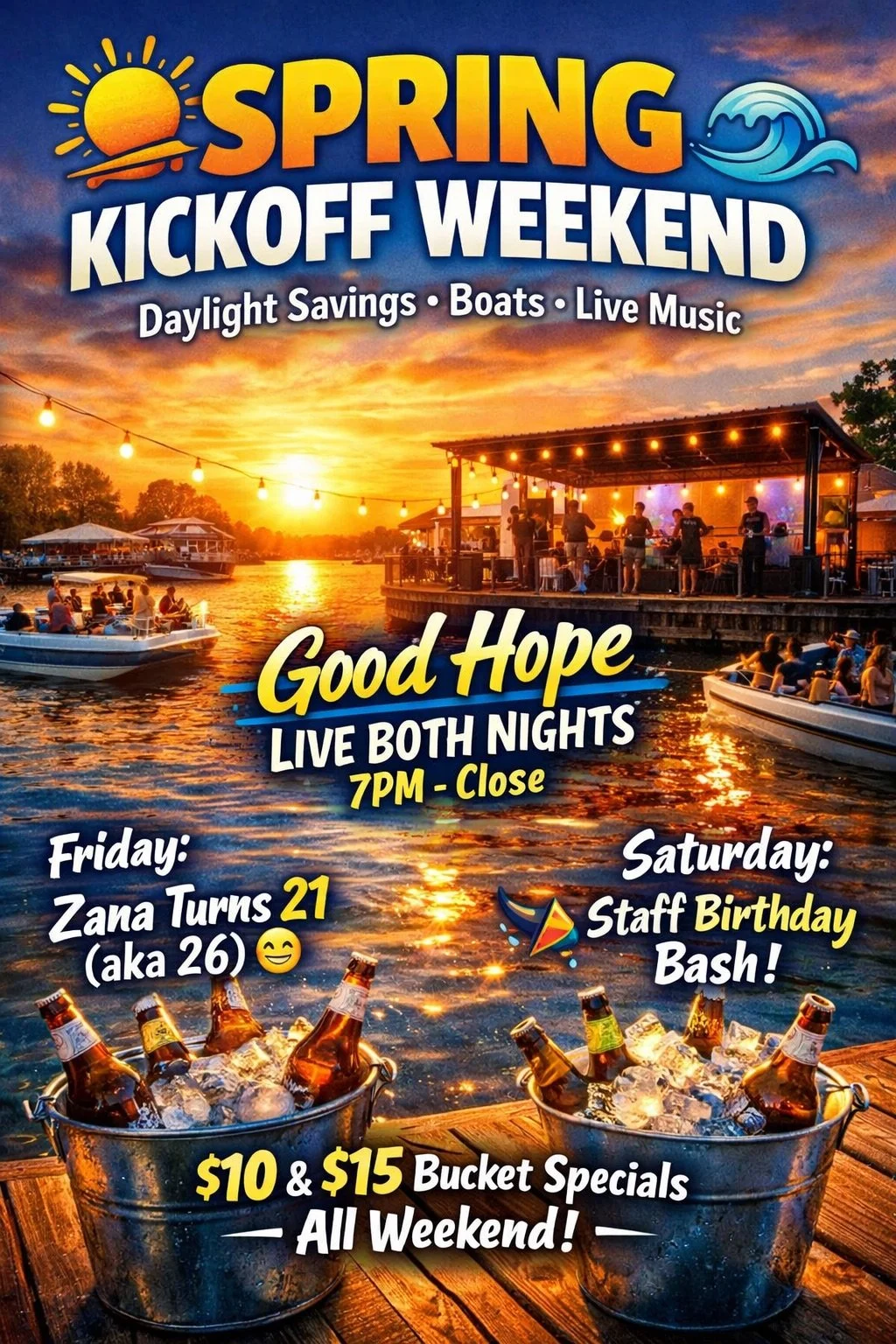 Rachael with The Good Hope Band