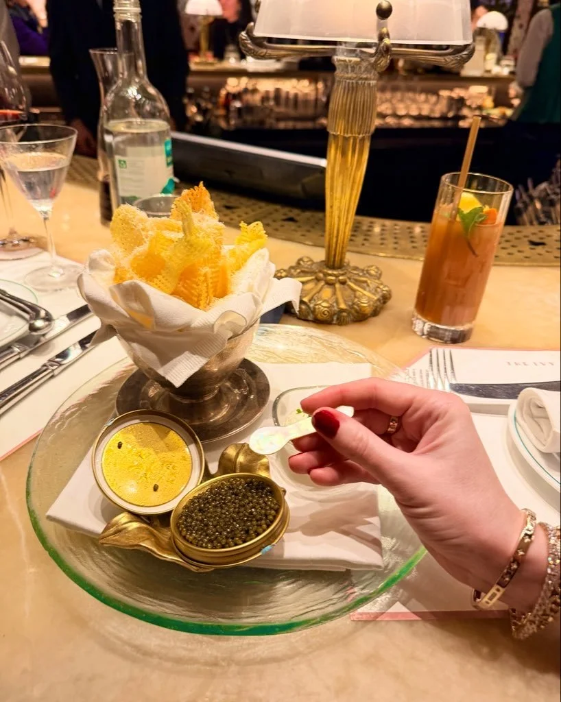 New pregnancy craving unlocked: caviar and crisps at The Original Ivy.