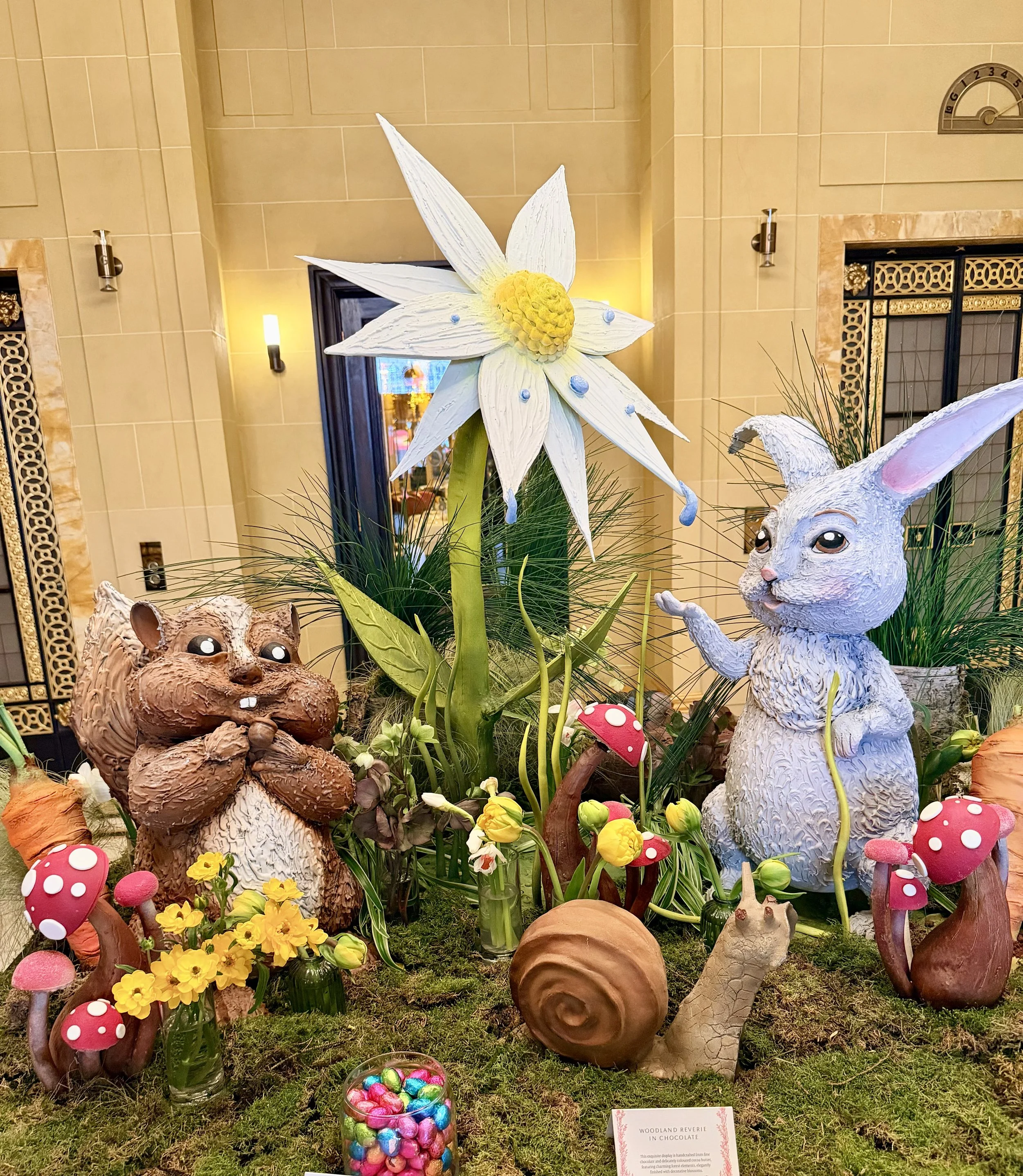 The Easter display at Hotel Cafe Royal gave me nightmares