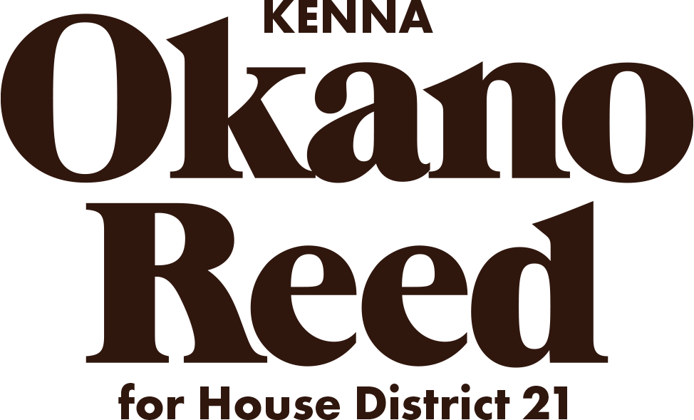 Kenna Okano Reed | District 21 House Representative