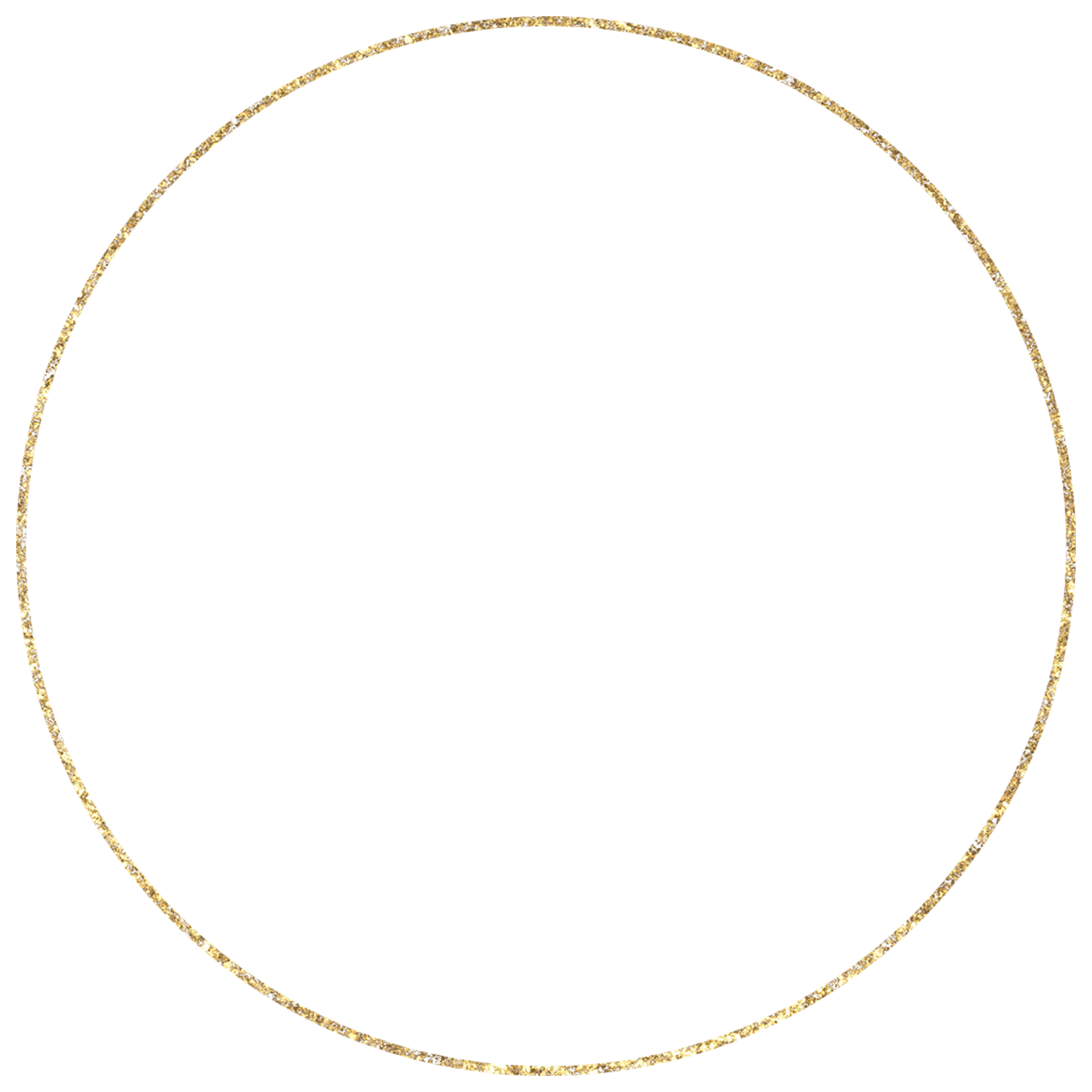 Close-up of a blue object with a gold glittery border.