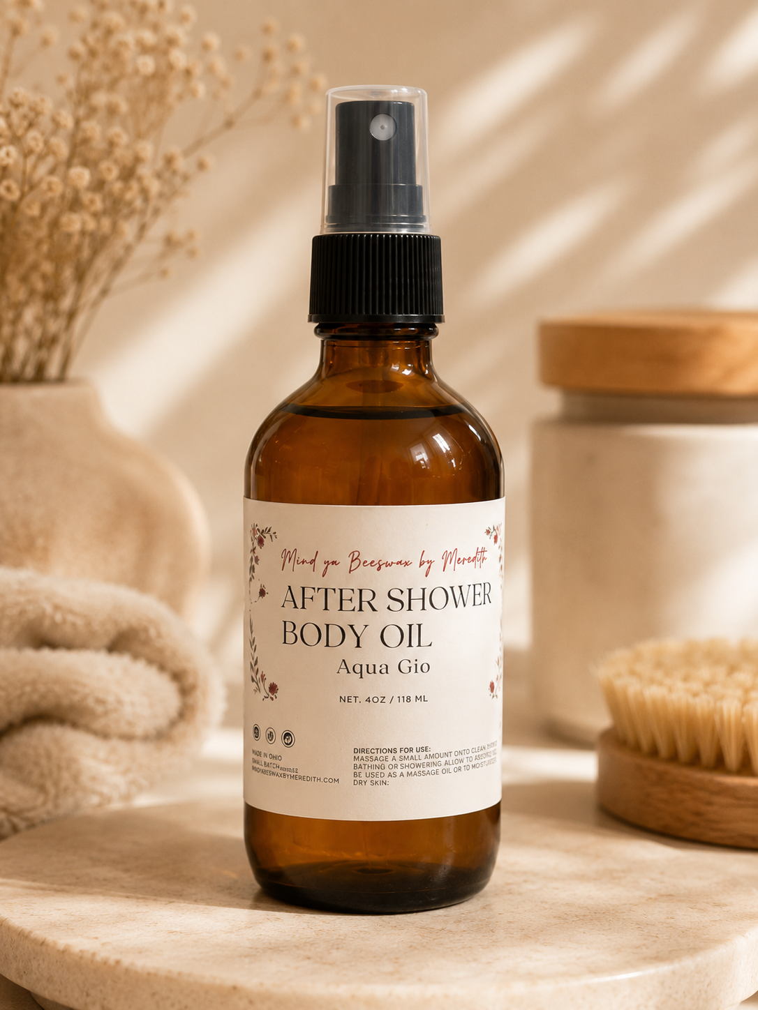 After Shower Body Oil
