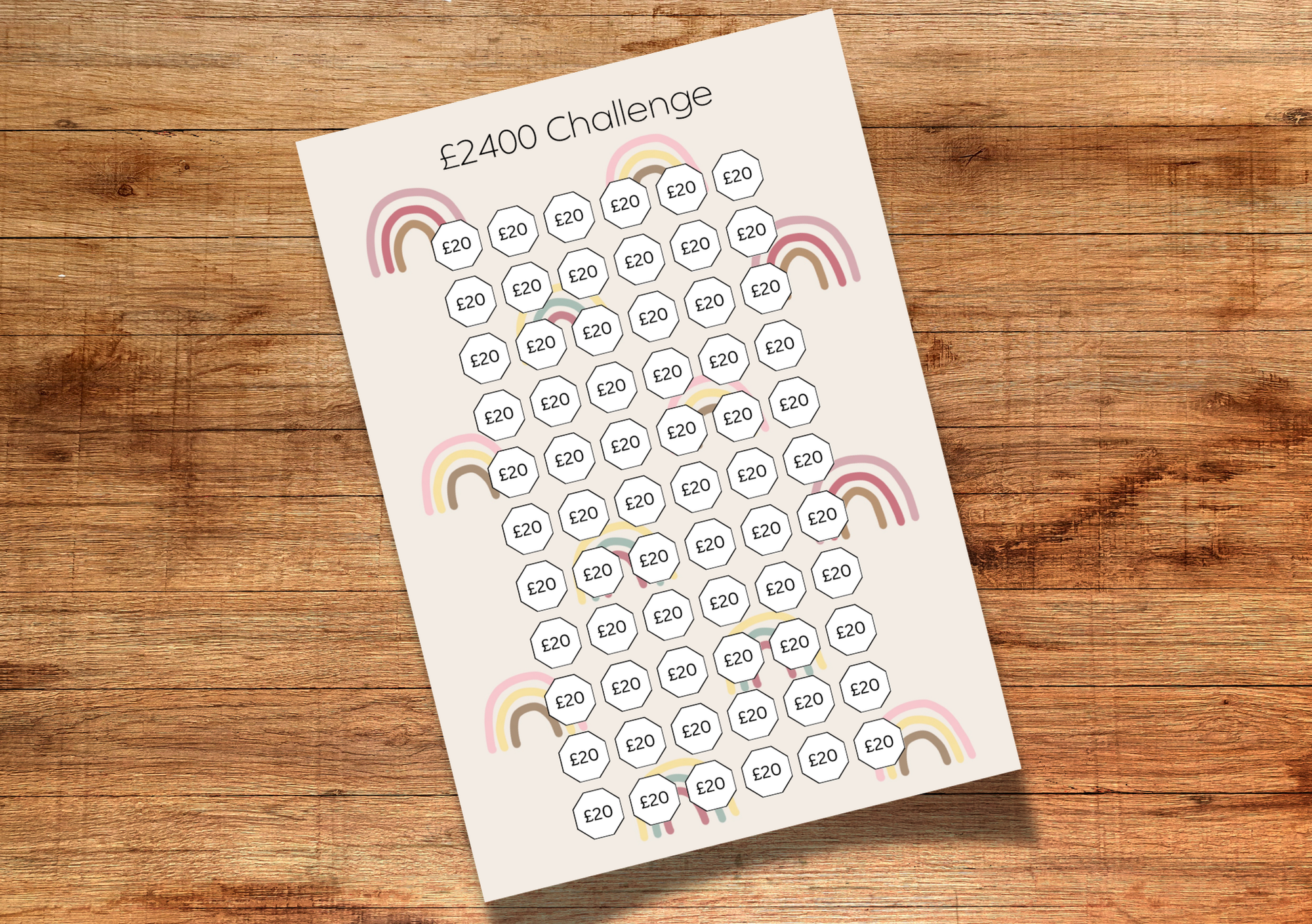 £2400 Savings Challenge