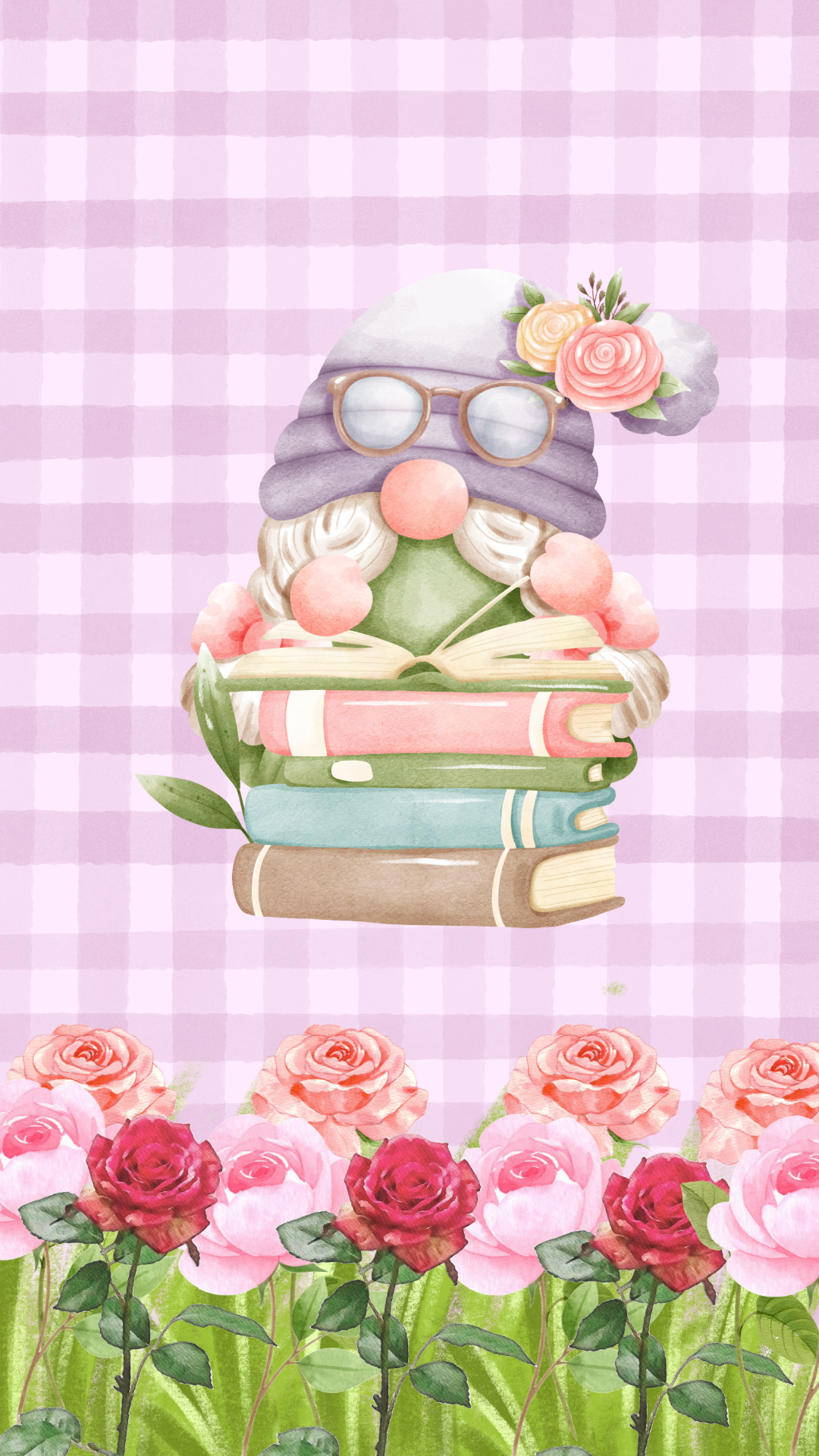 Book Gonk Digital Download Phone Wallpaper