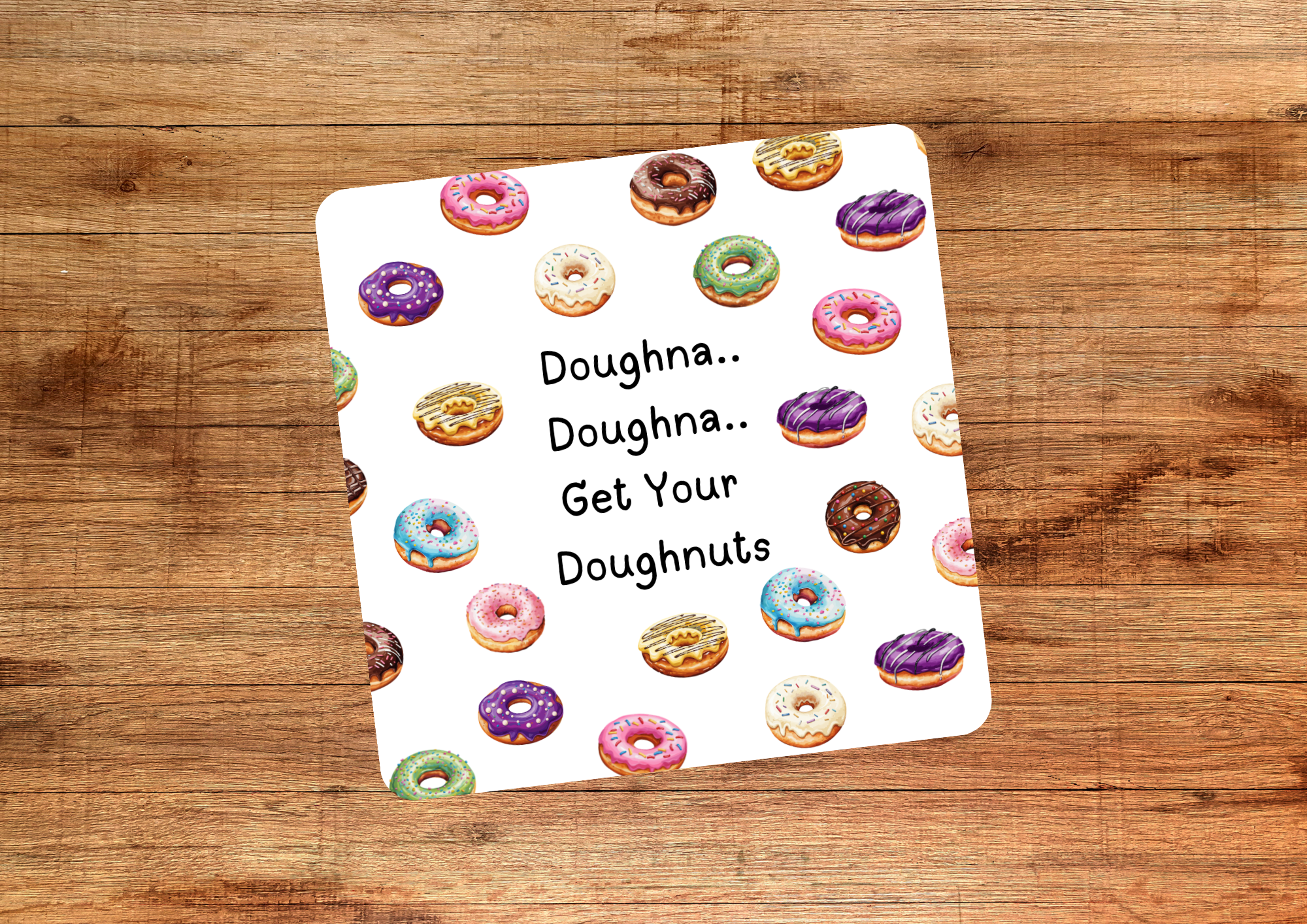 Doughnut Coasters