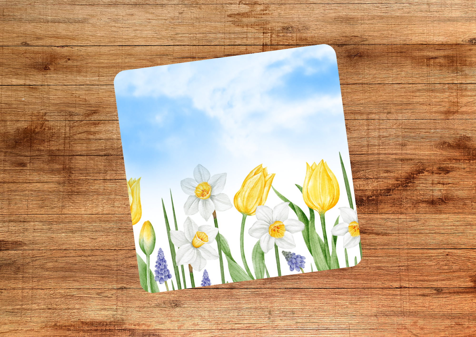 Spring Flower Coasters
