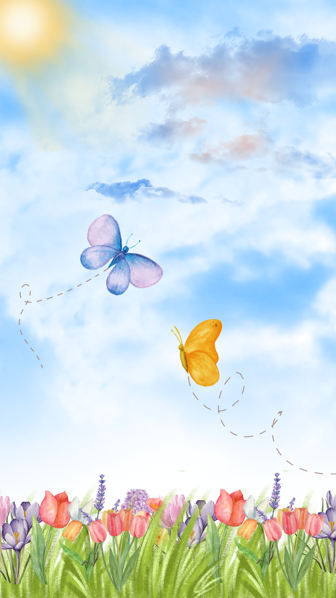 Spring Digital Download Phone Wallpaper