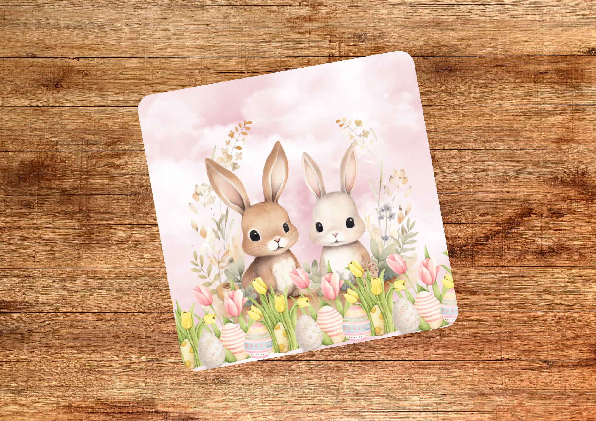 Cute Easter Bunny Coaster