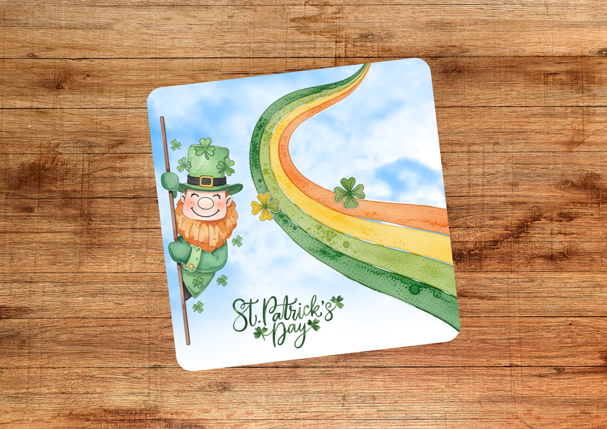 St Patrick's Day Coasters