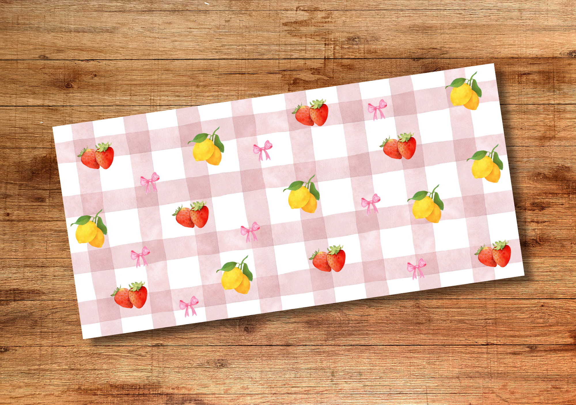 Strawberries & Lemons Picnic Blanket Mug