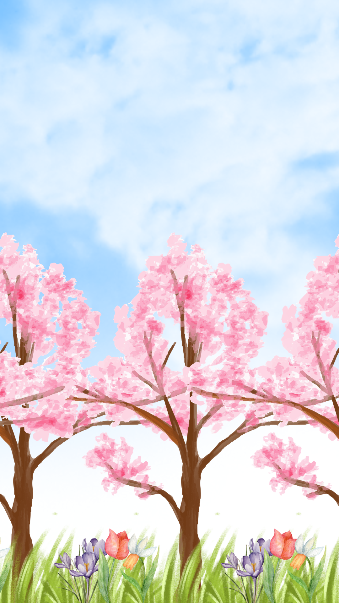 Blossom Tree Digital Download Phone Wallpaper