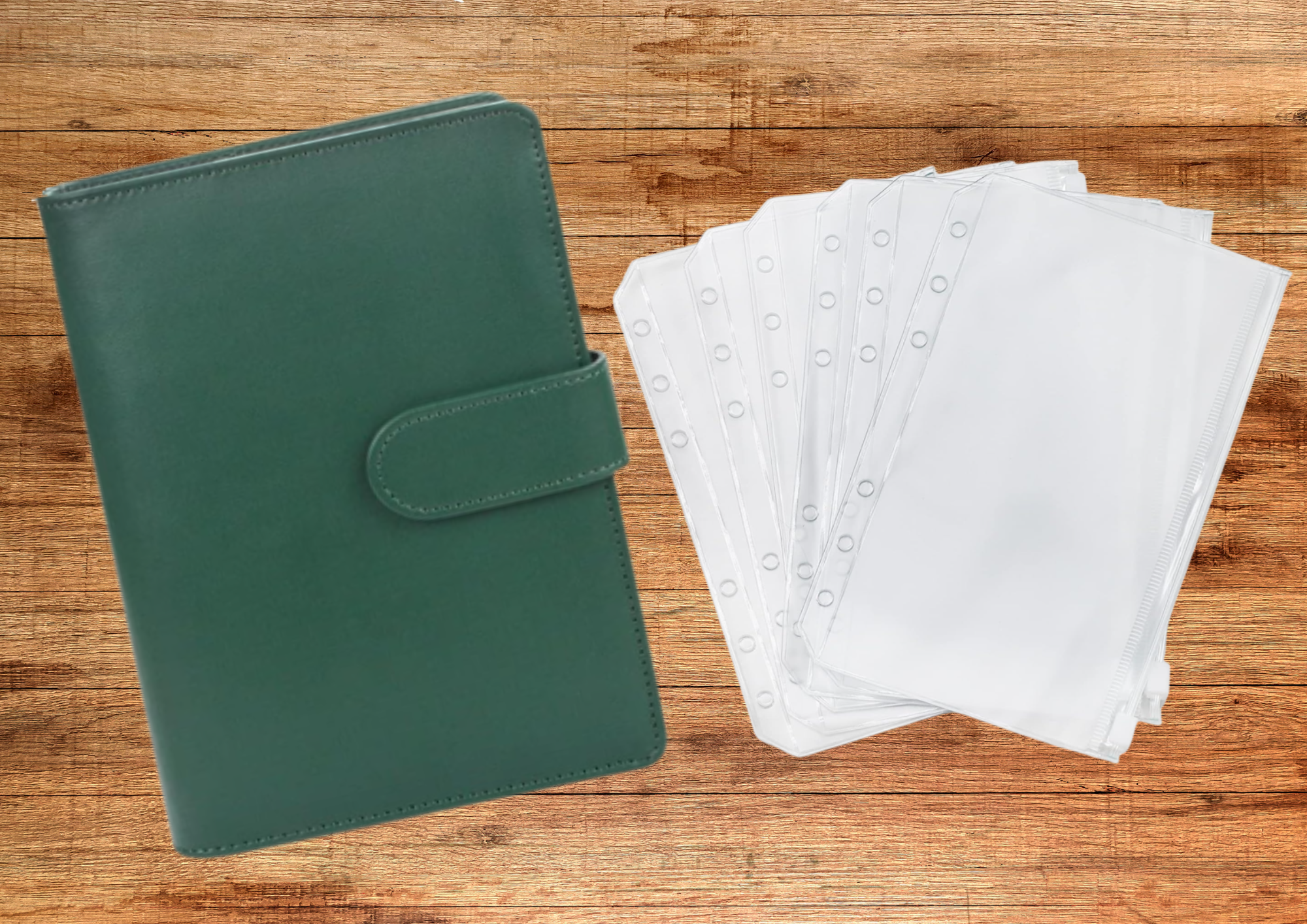 Dark Green Budget Binder