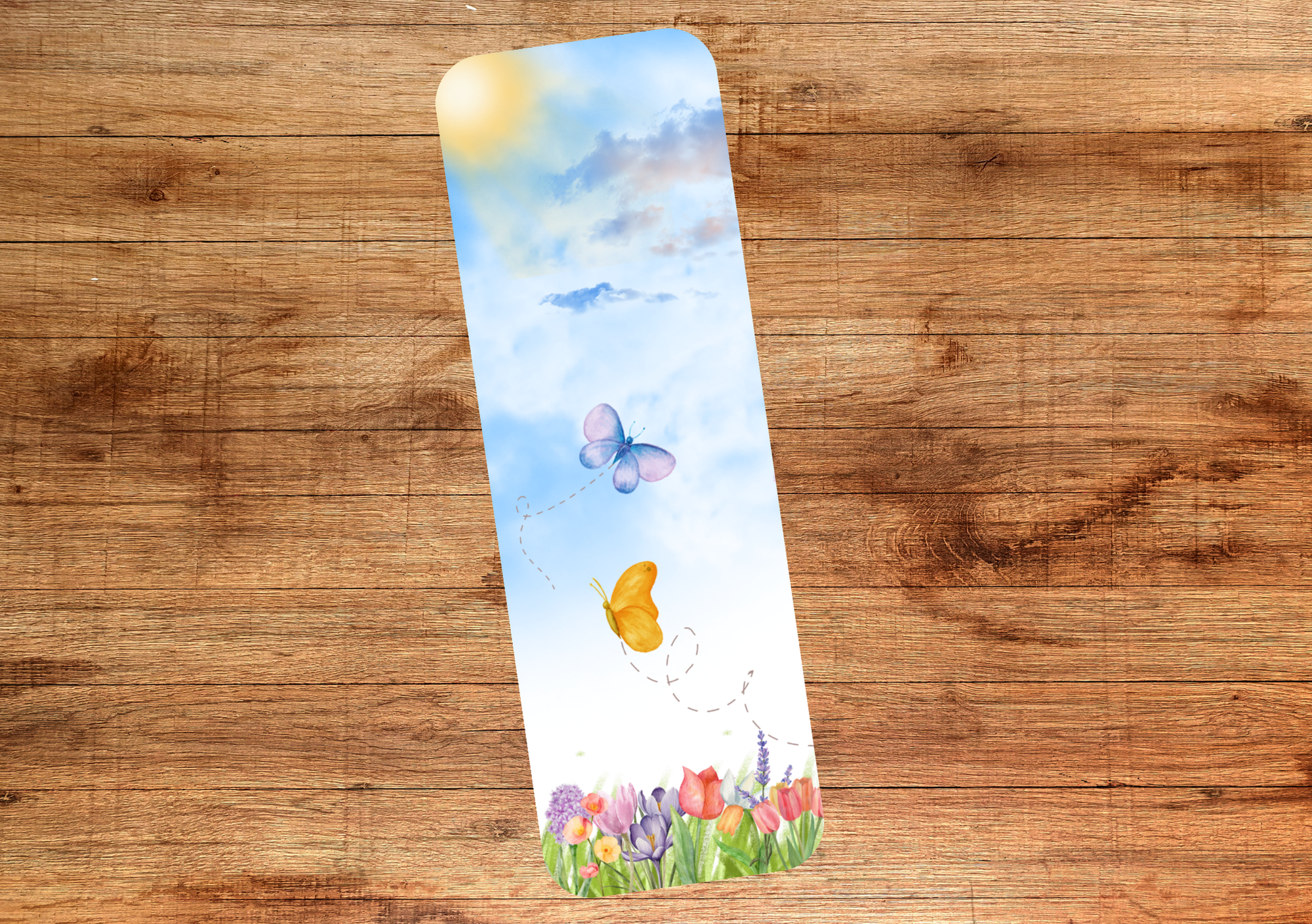 Spring Butterfly Bookmark