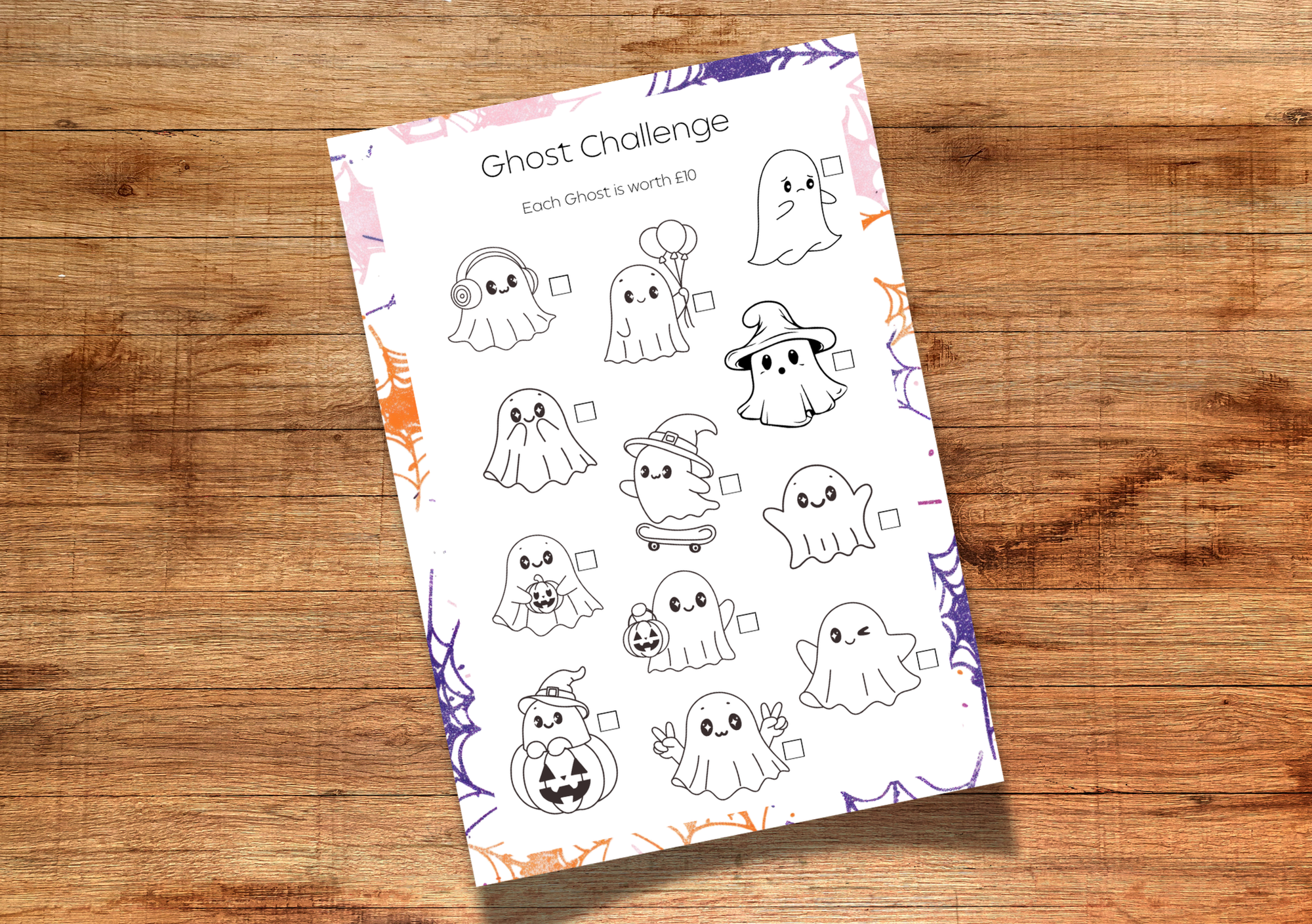 Ghost Savings Challenge