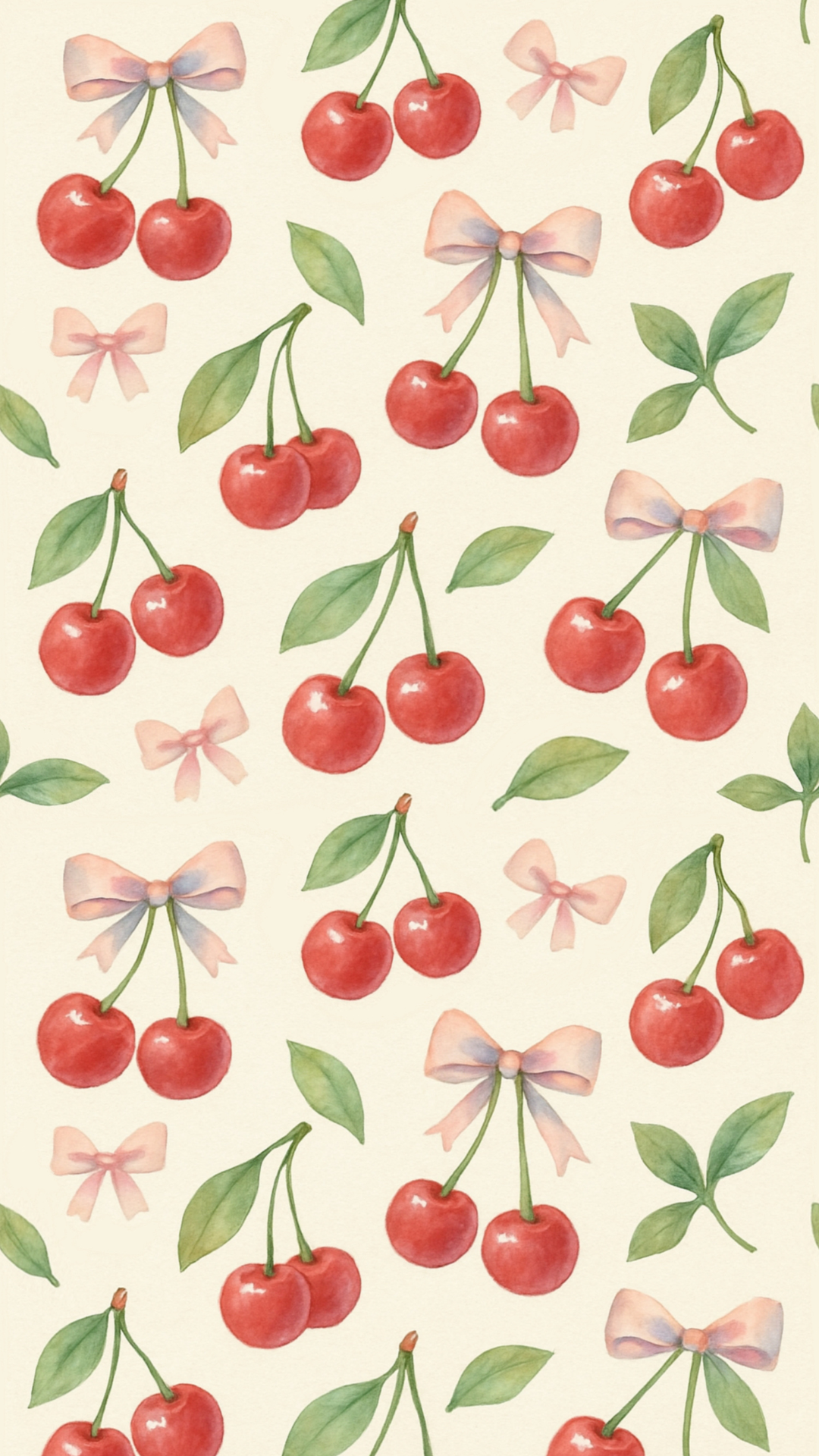 Cherry Digital Download Phone Wallpaper
