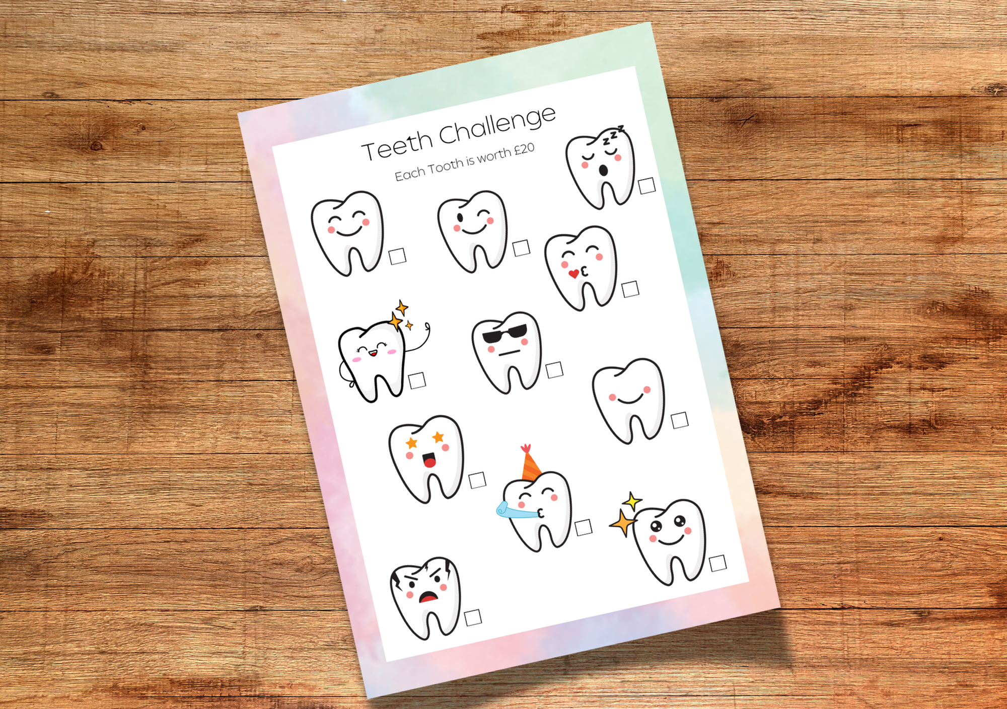 Teeth Savings Challenge