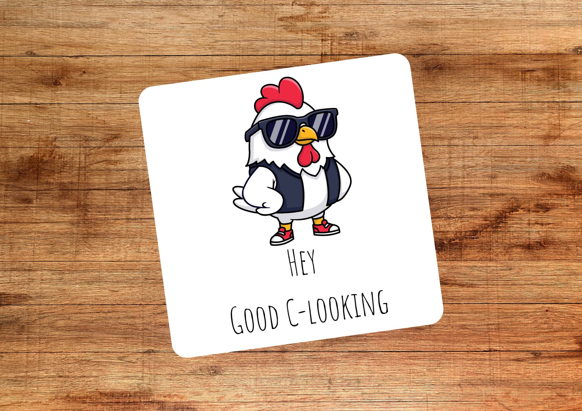 Hey Good C-Looking Coasters