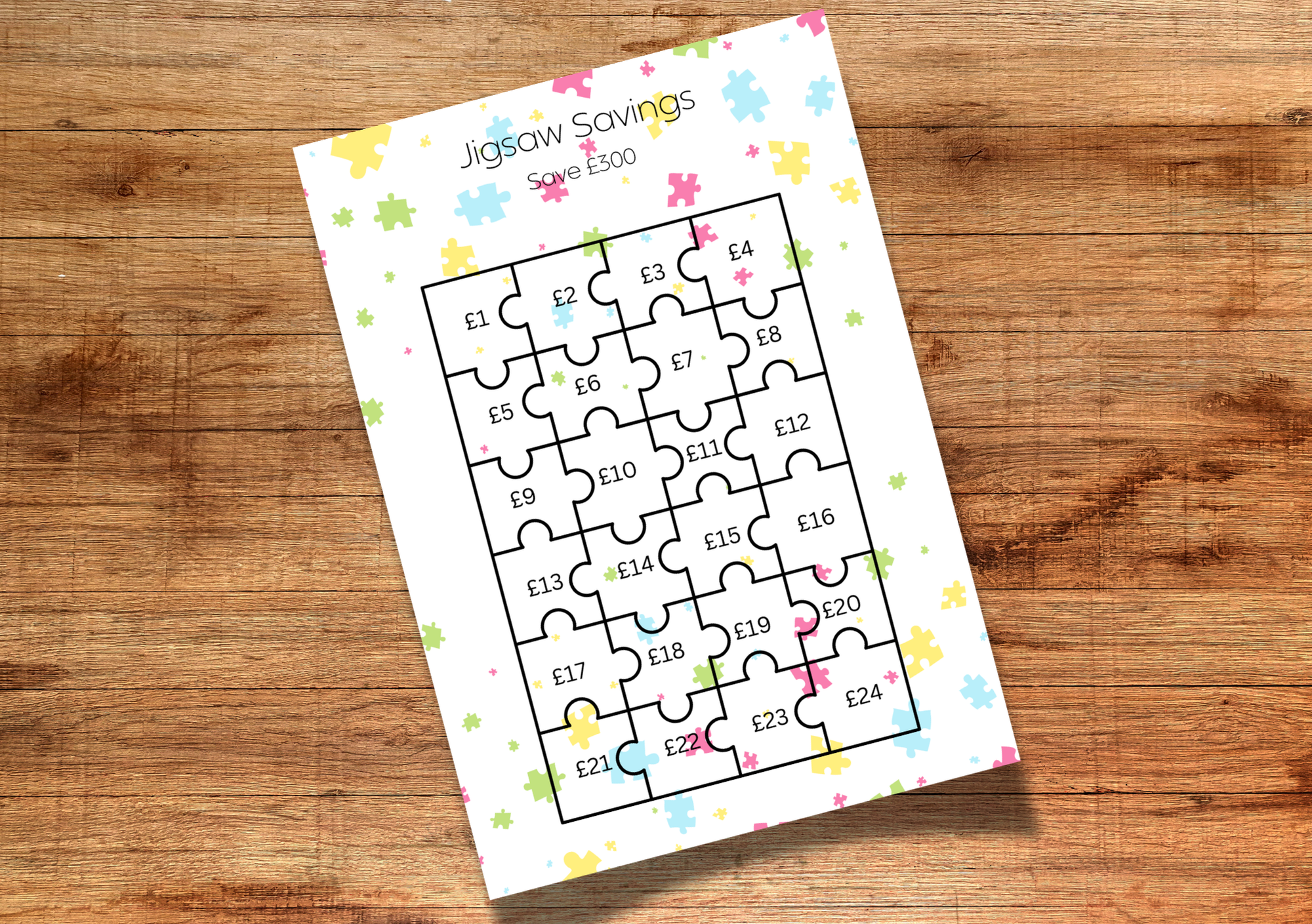 Jigsaw Savings Challenge