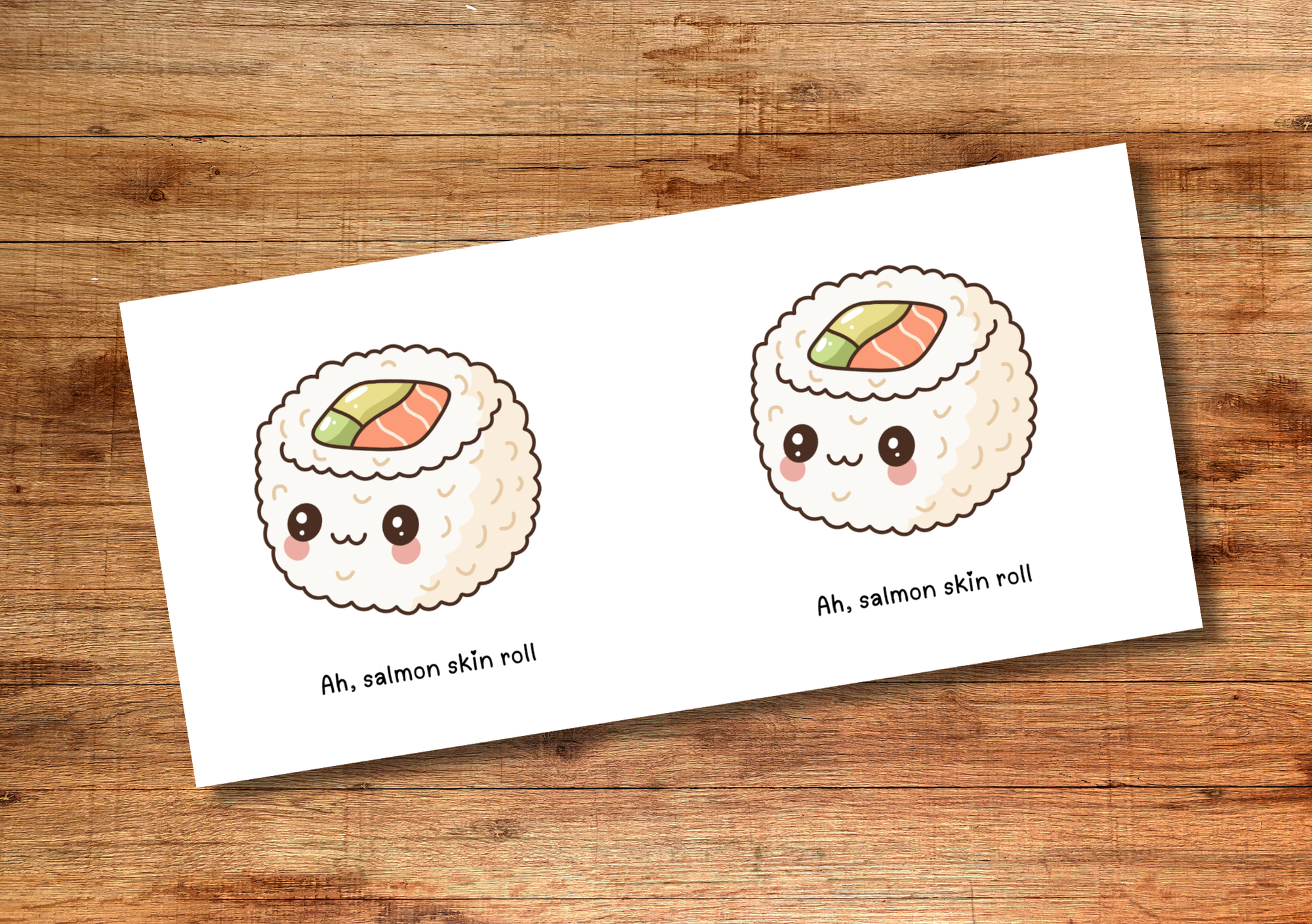 Ah, Salmon Skin Roll Mug