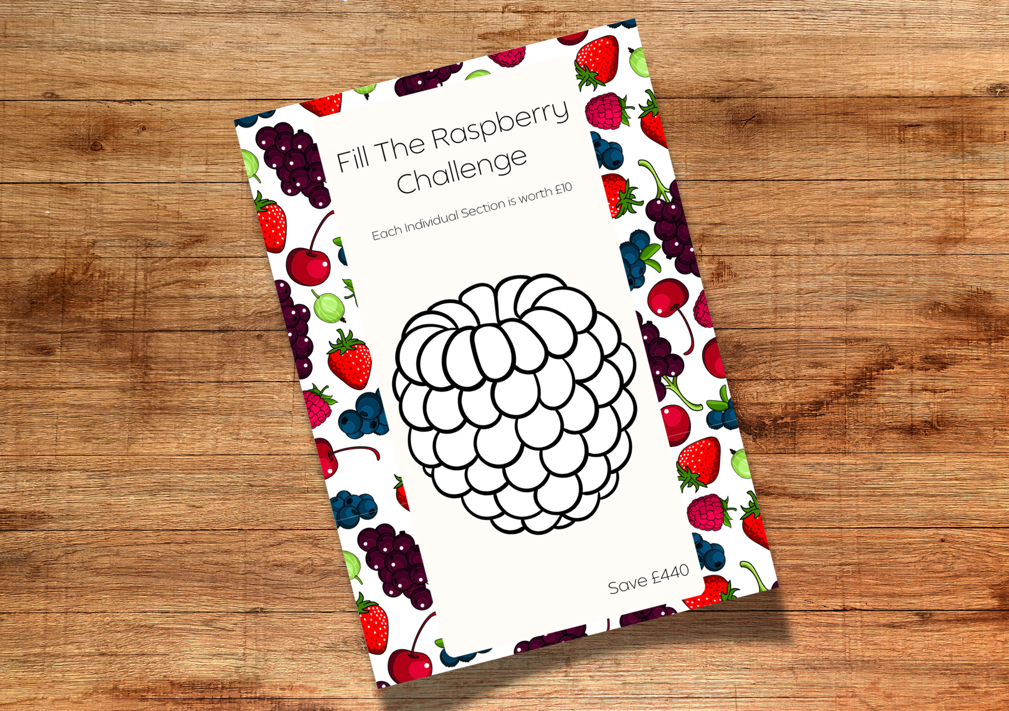 Fill The Raspberry Savings Challenge
