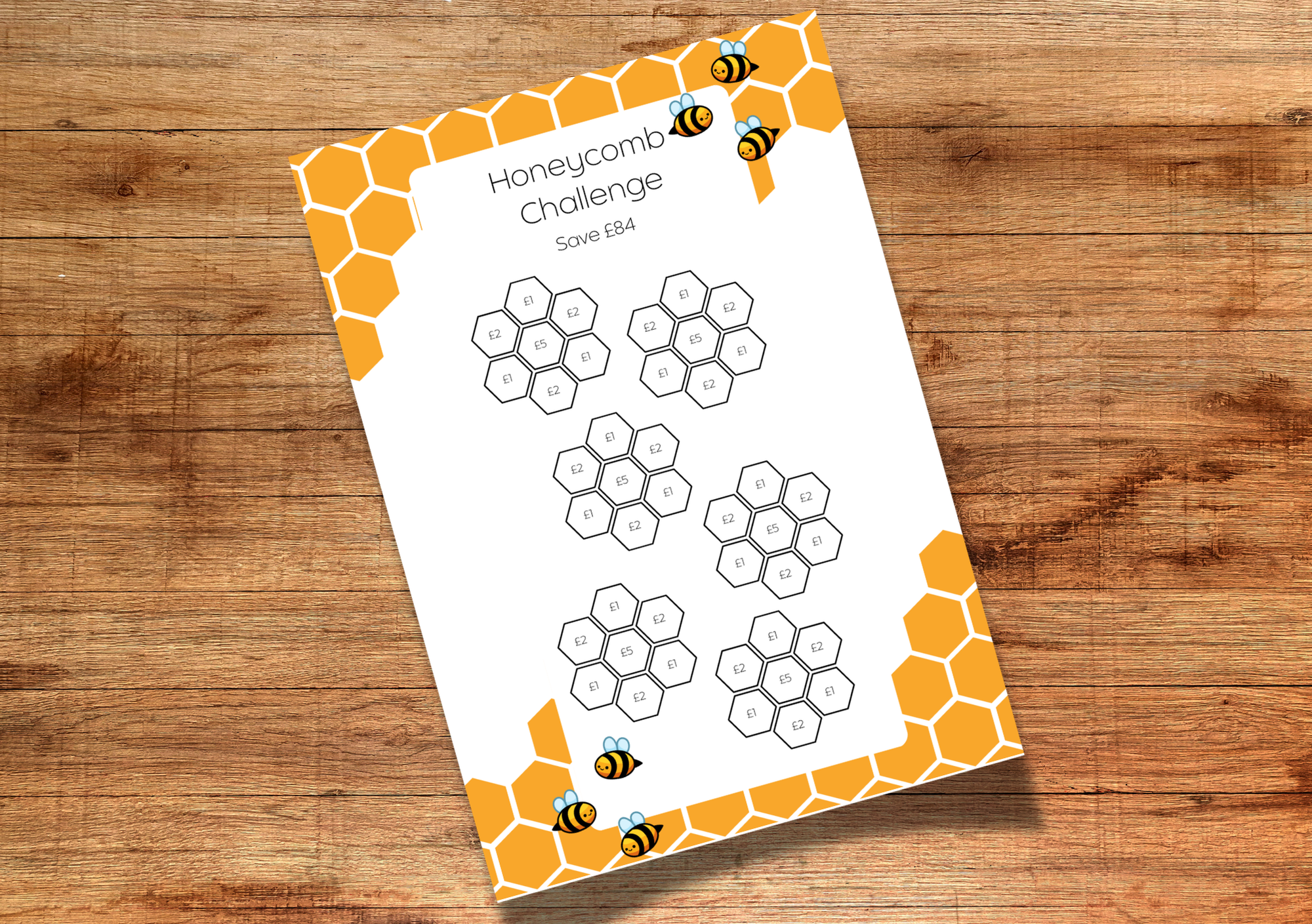 £84 Honeycomb Savings Challenge