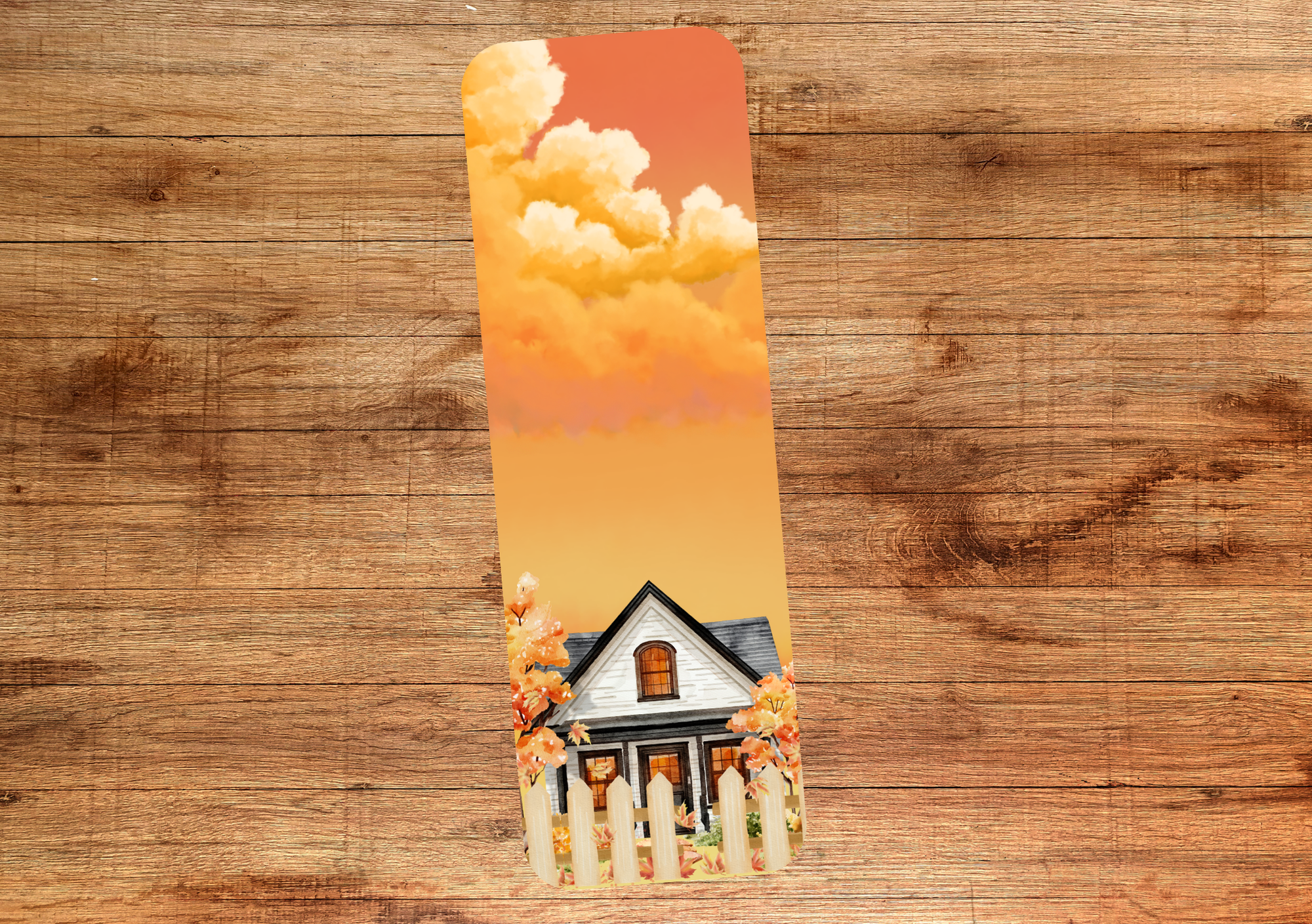 Autumn Home Bookmark