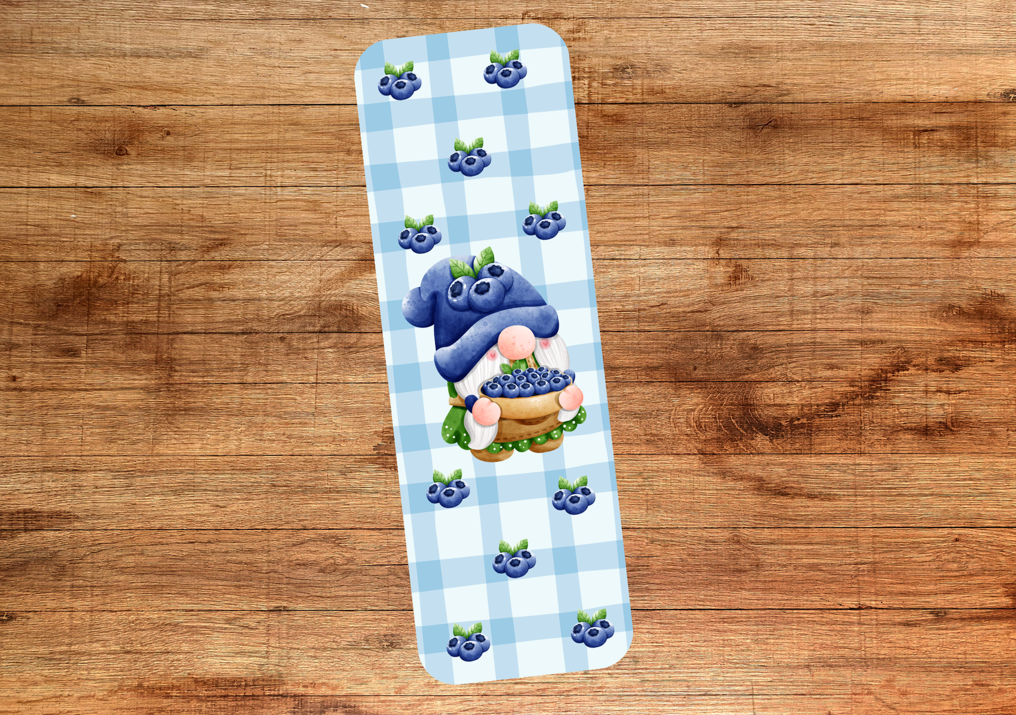 Blueberry Gonk Picnic Blanket Bookmark
