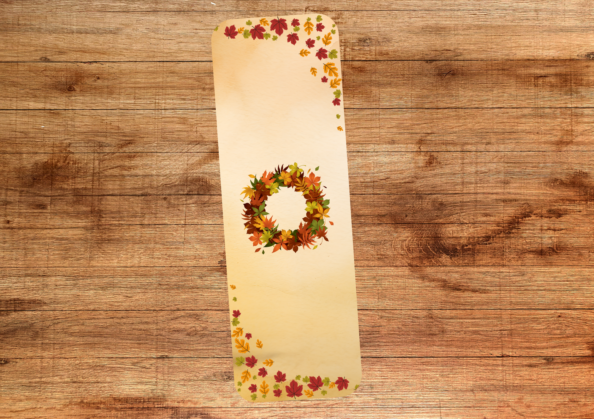 Autumn Leaves Bookmark