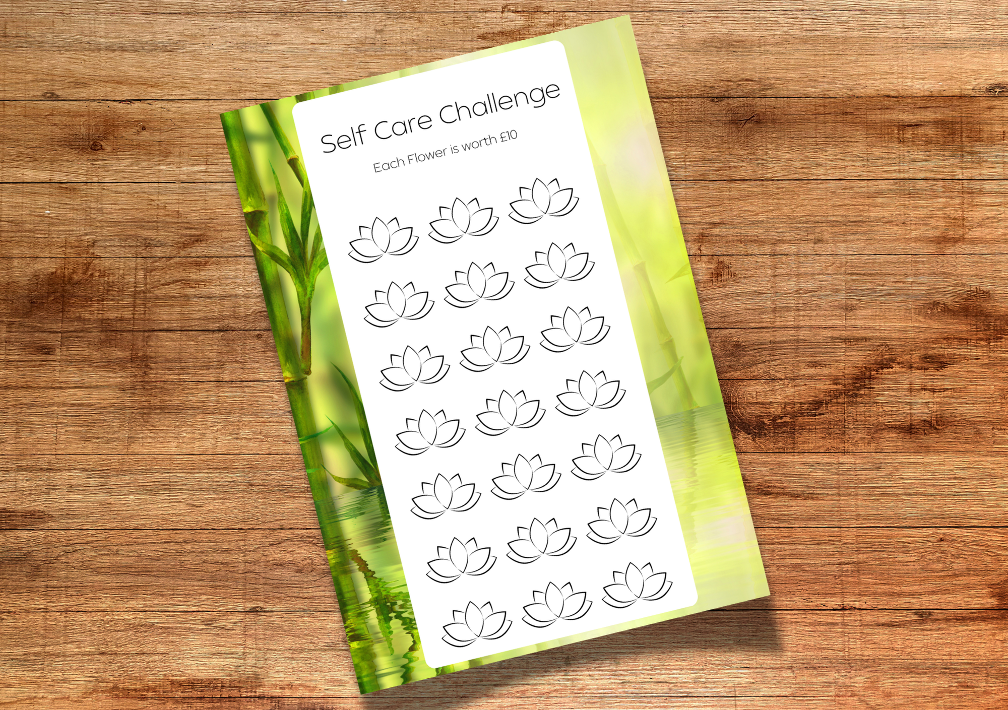 Self Care Savings Challenge