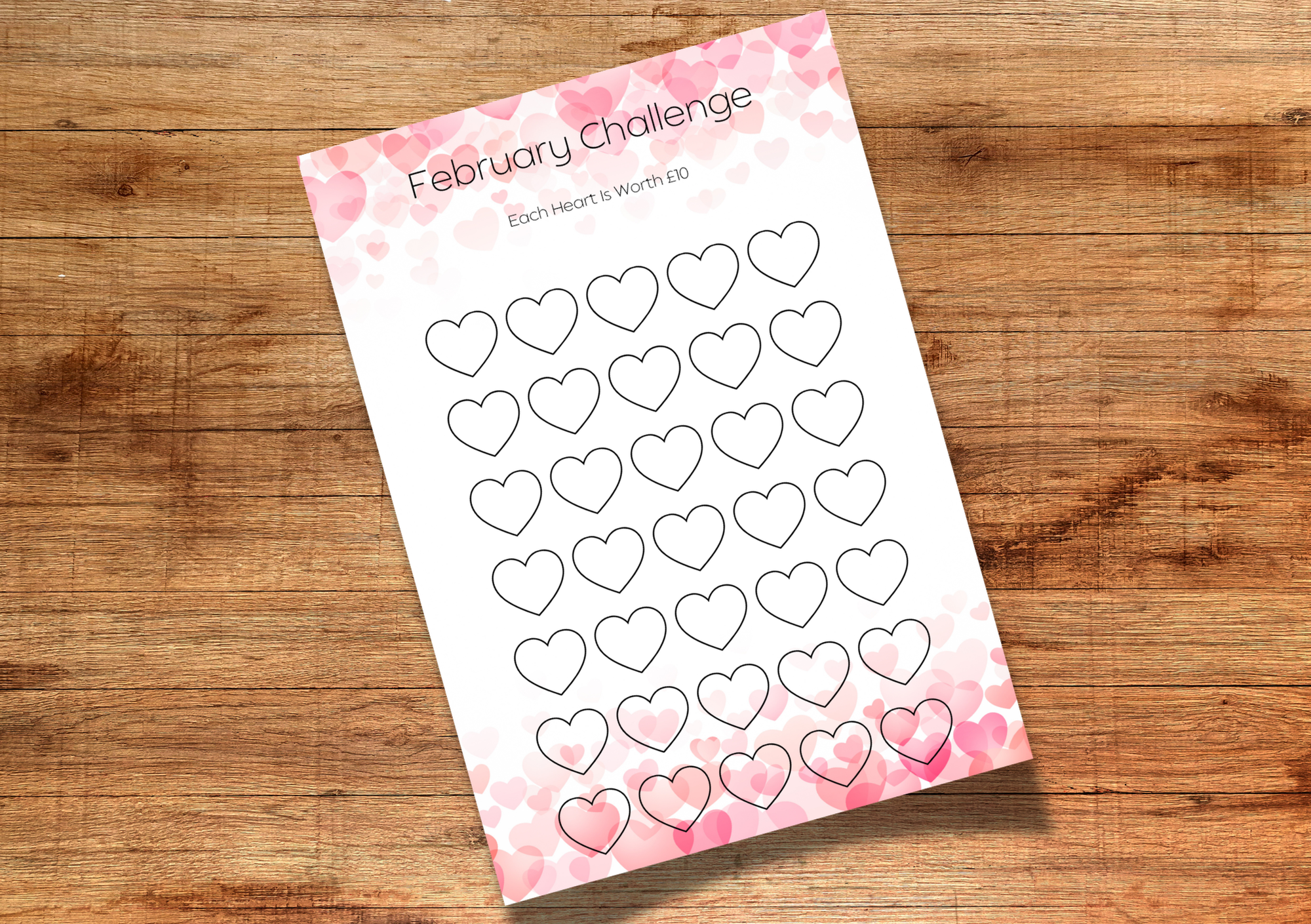 February Savings Challenge